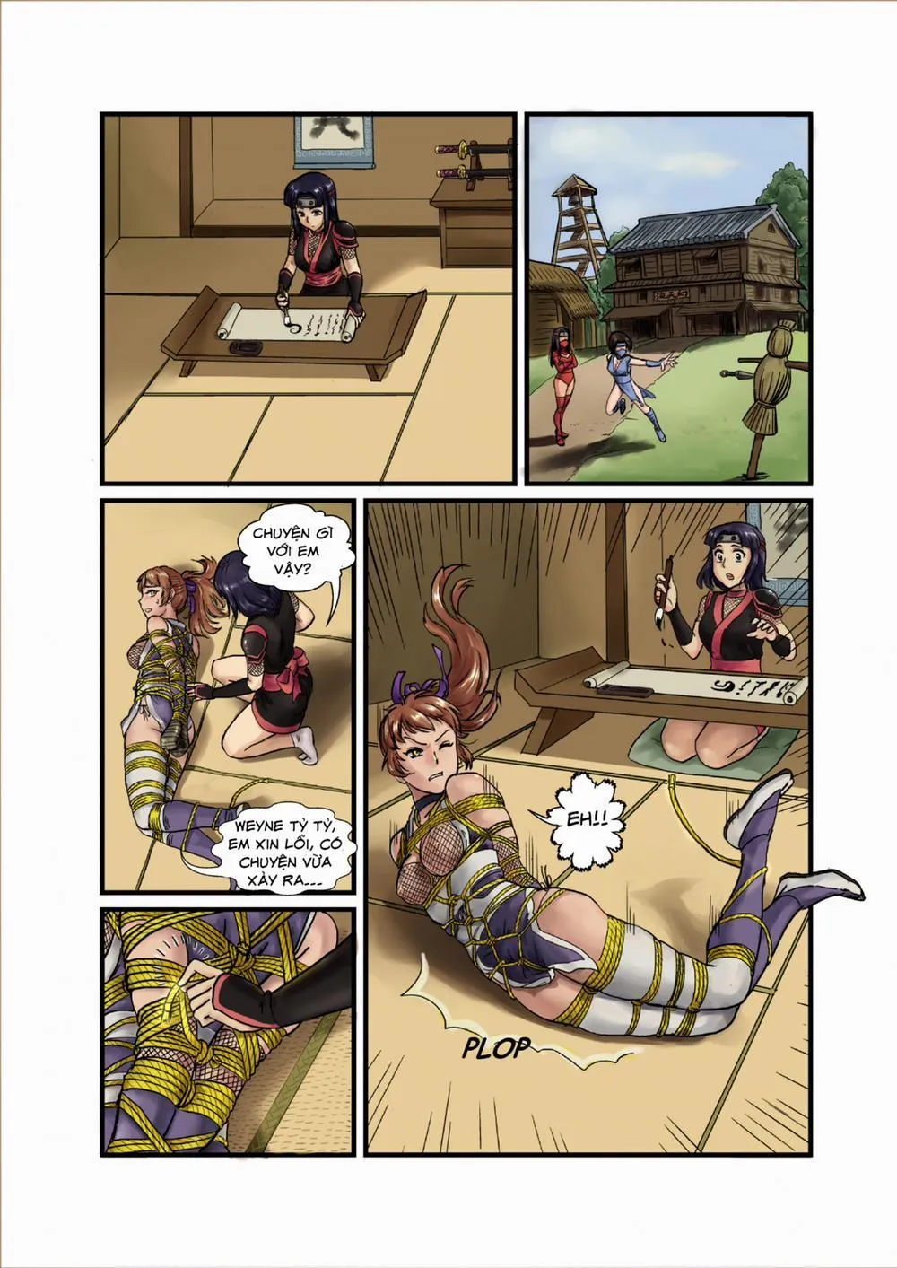 HentaiVN.net - Ảnh 13 - The crisis of Genten ninja village - Chap 1
