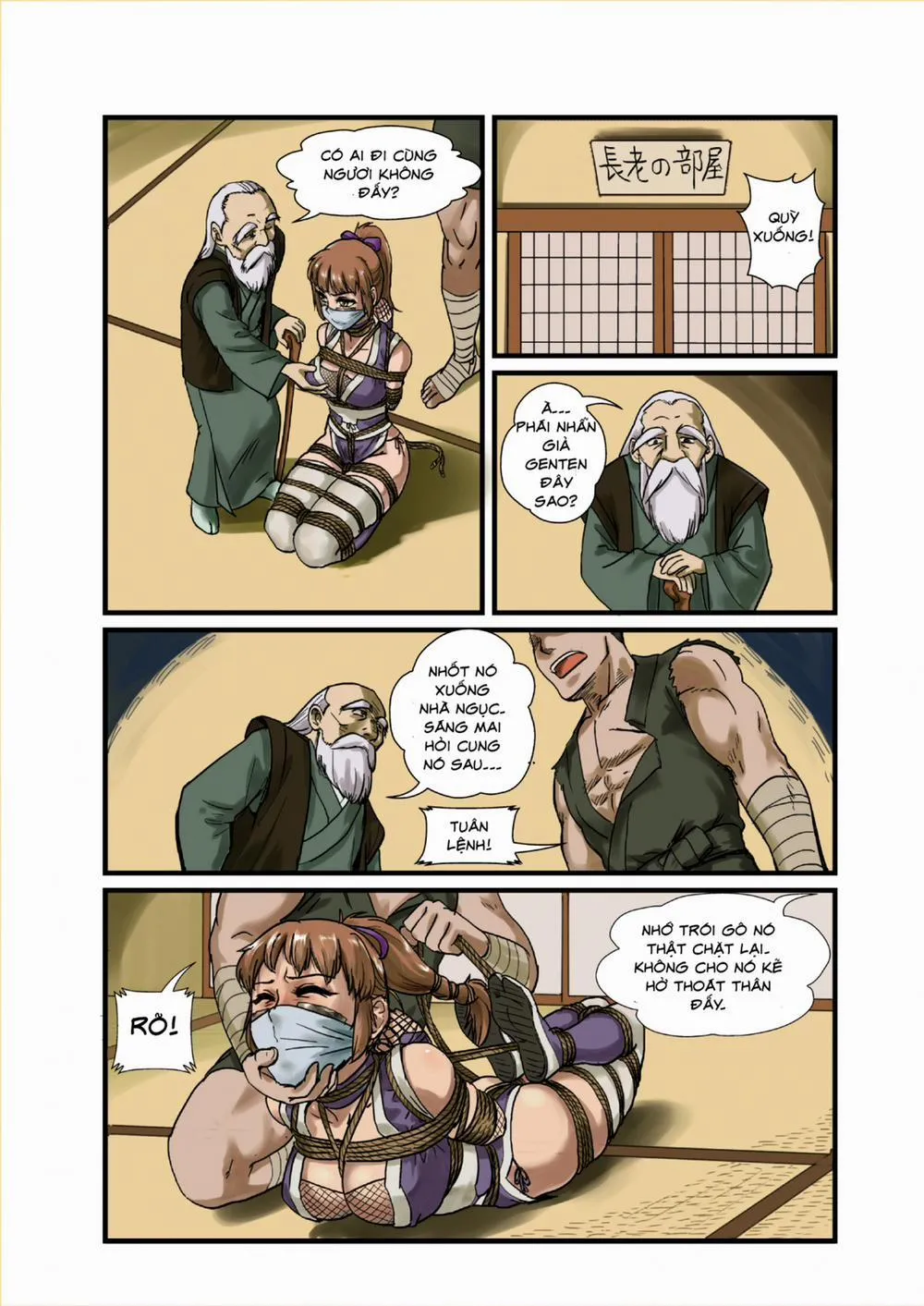 HentaiVN.net - Ảnh 7 - The crisis of Genten ninja village - Chap 1