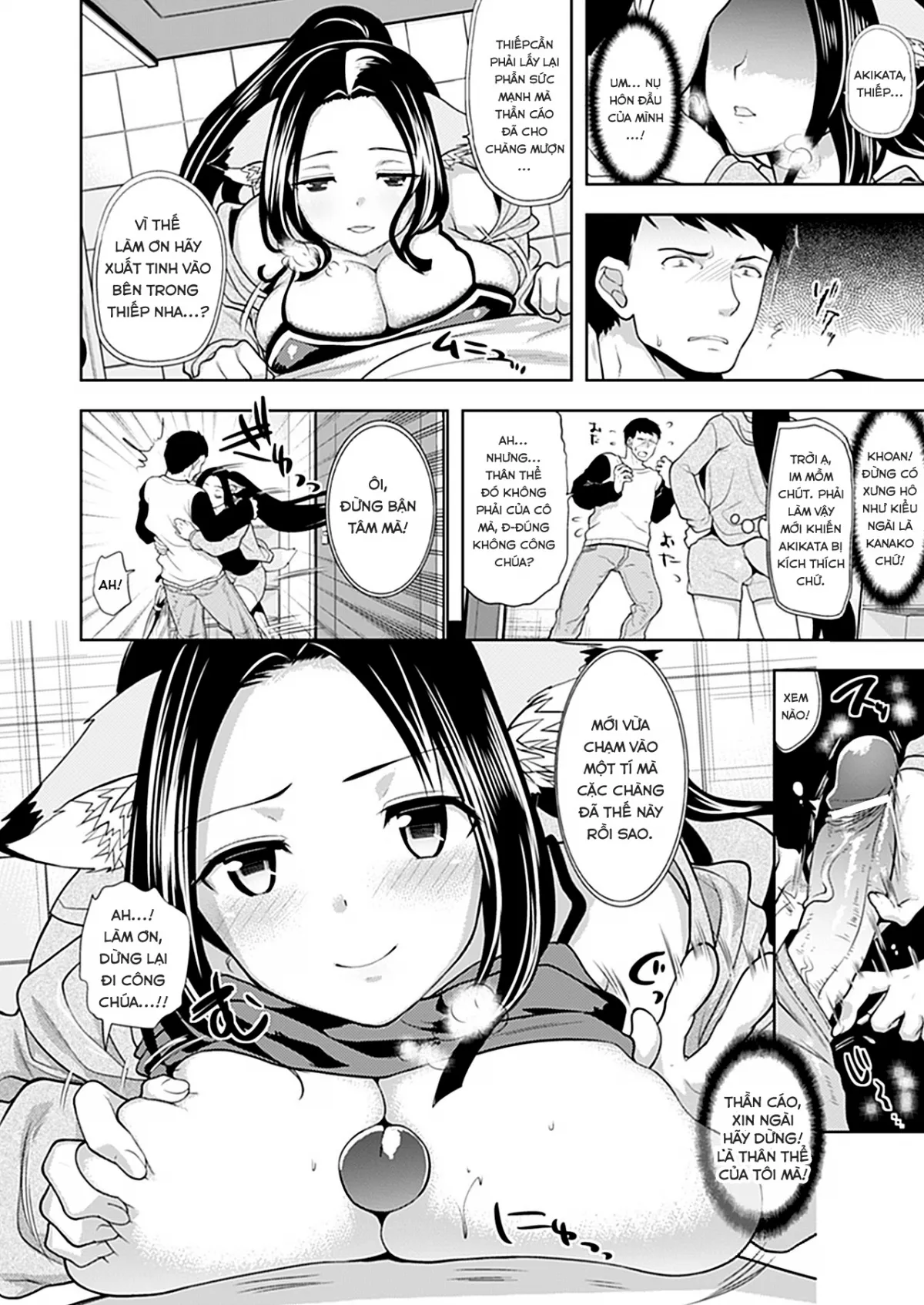 HentaiVN.net - Ảnh 11 - Mối Tình Xuyên Thời Gian [Millenium Story; Chichimonogatari] - Chap 2