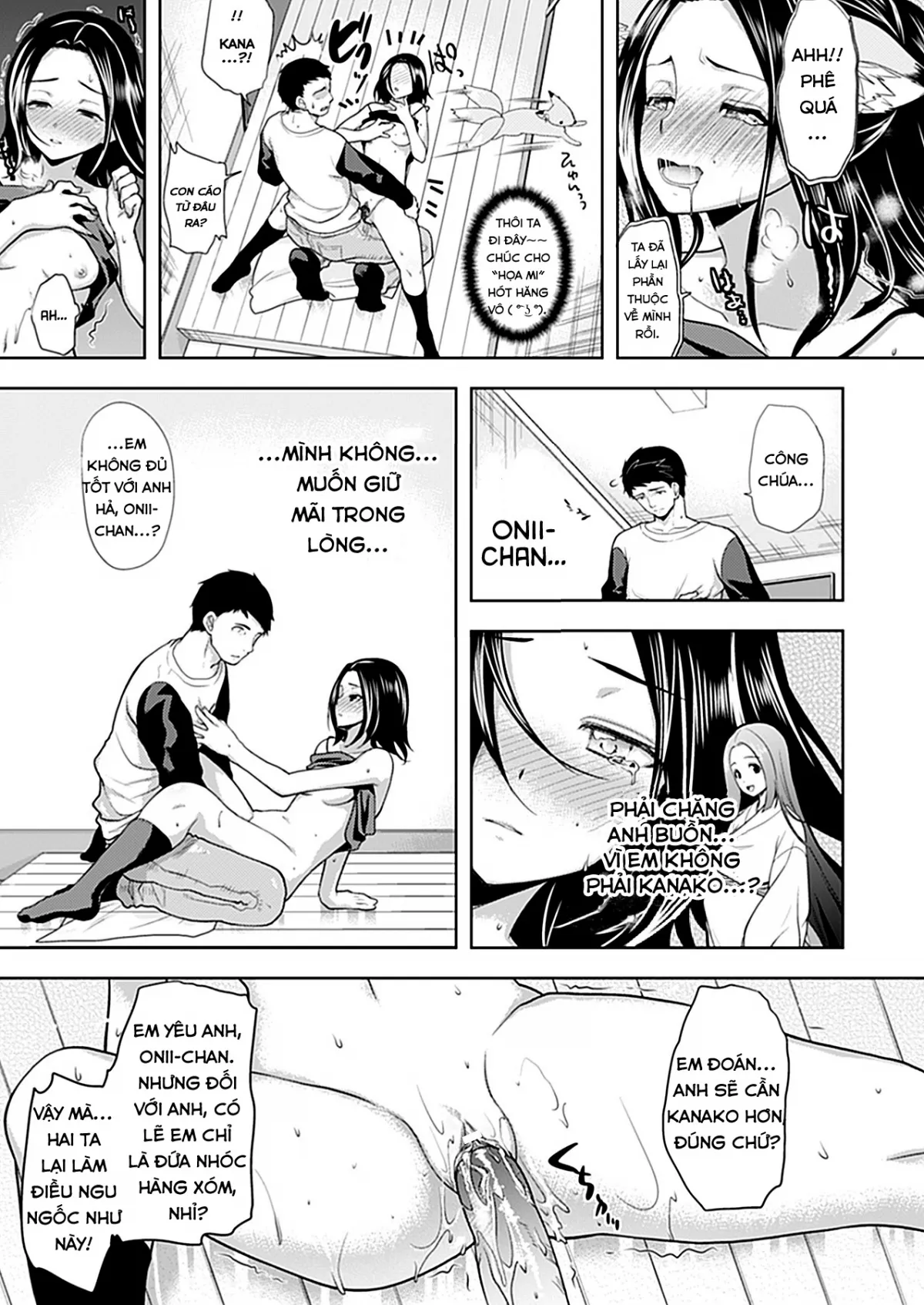 HentaiVN.net - Ảnh 16 - Mối Tình Xuyên Thời Gian [Millenium Story; Chichimonogatari] - Chap 2
