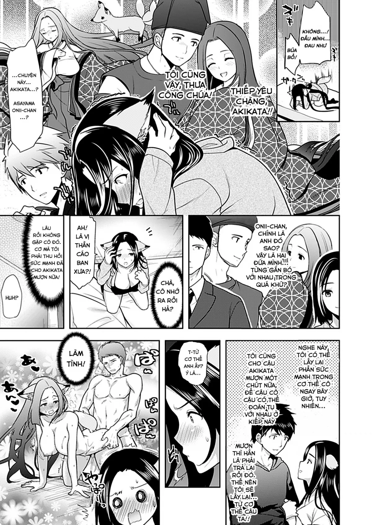 HentaiVN.net - Ảnh 8 - Mối Tình Xuyên Thời Gian [Millenium Story; Chichimonogatari] - Chap 2