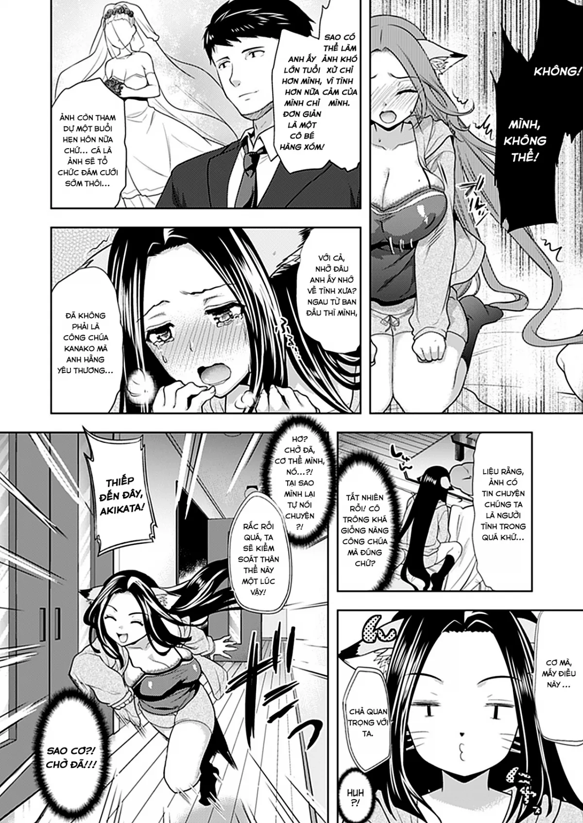 HentaiVN.net - Ảnh 9 - Mối Tình Xuyên Thời Gian [Millenium Story; Chichimonogatari] - Chap 2