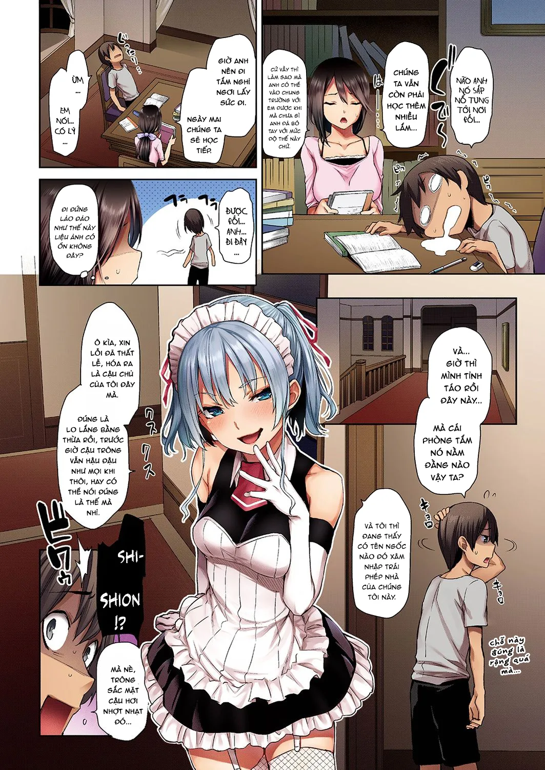 HentaiVN.net - Ảnh 3 - Shuujyuu Emotion - Chap 1