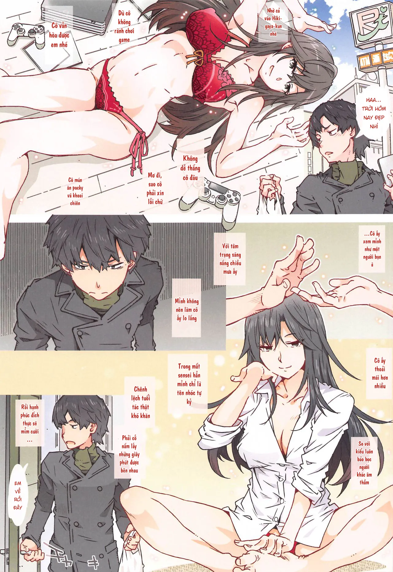 HentaiVN.net - Ảnh 20 - Dẫn gái về nhà [Home ko tte dou] - Chap 1