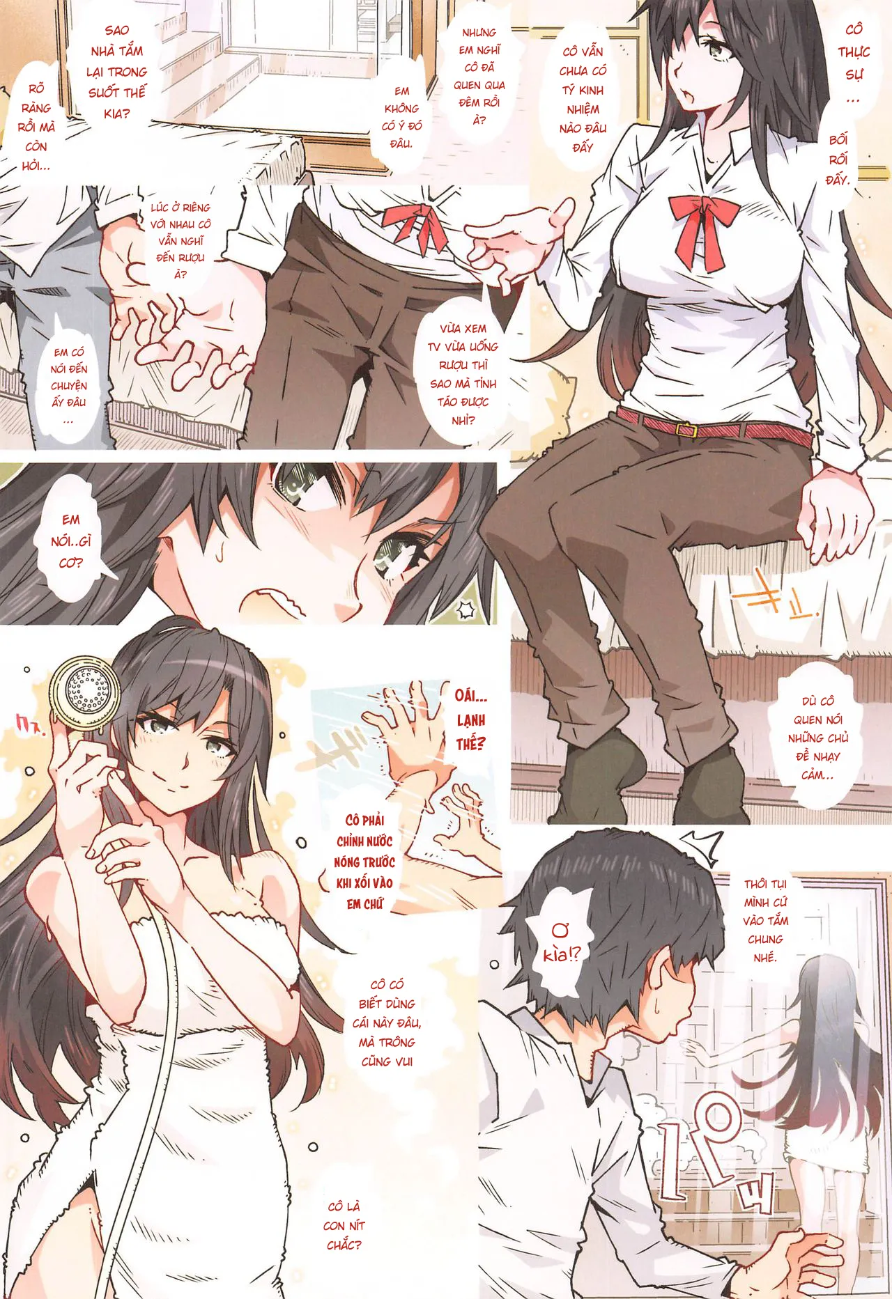 HentaiVN.net - Ảnh 3 - Dẫn gái về nhà [Home ko tte dou] - Chap 1