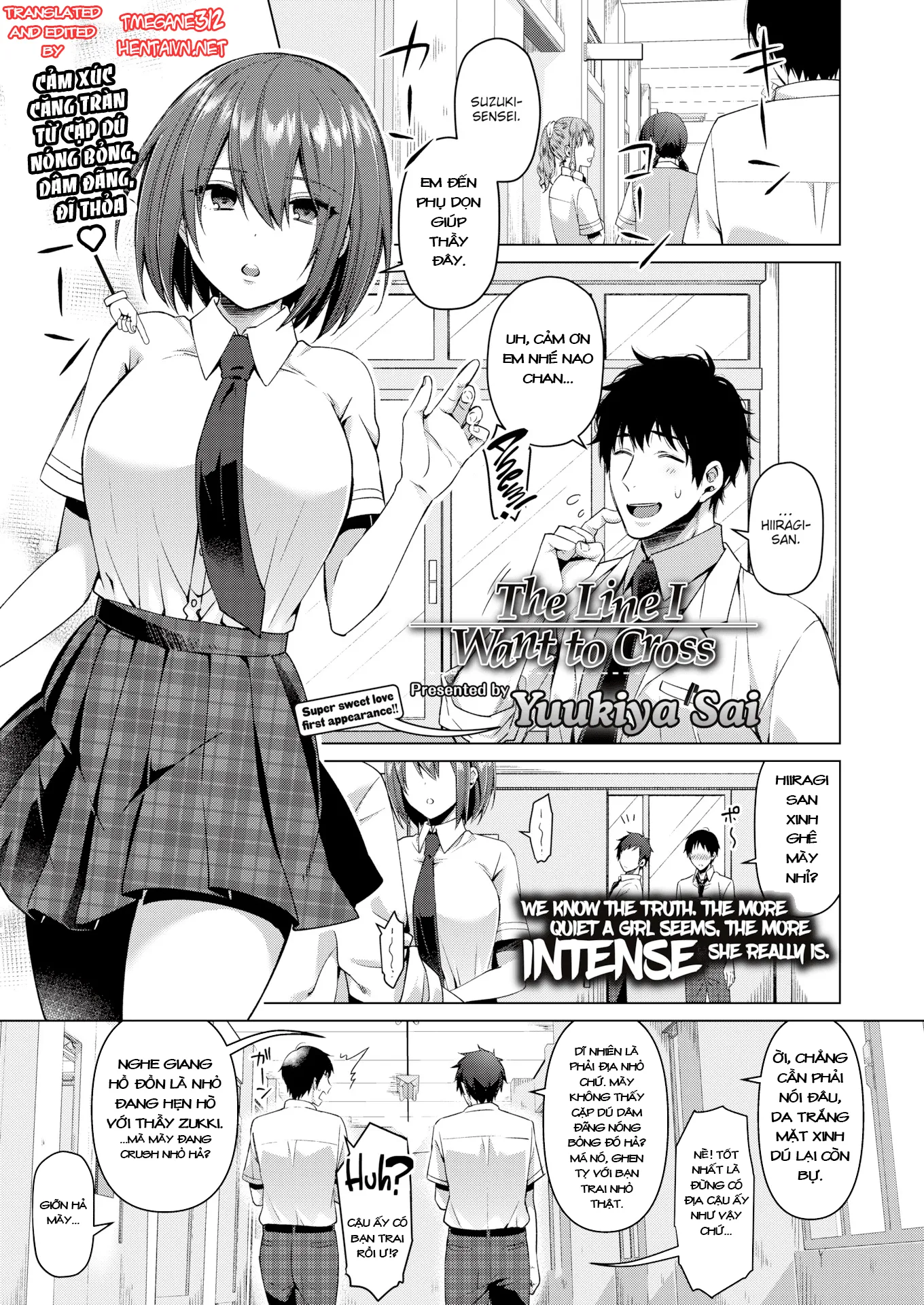 HentaiVN.net - Ảnh 3 - The Line I Want To Cross (Uncen) - Chap 1