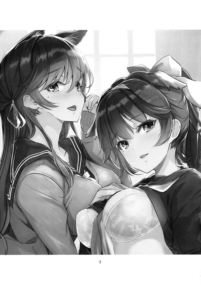 HentaiVN.net - Ảnh 3 - Làm Tình Cùng Hai Chị Em Atago Và Takao (Azur Lane) [放課後誘惑高雄と愛宕 (アズールレーン)] - Chap 1
