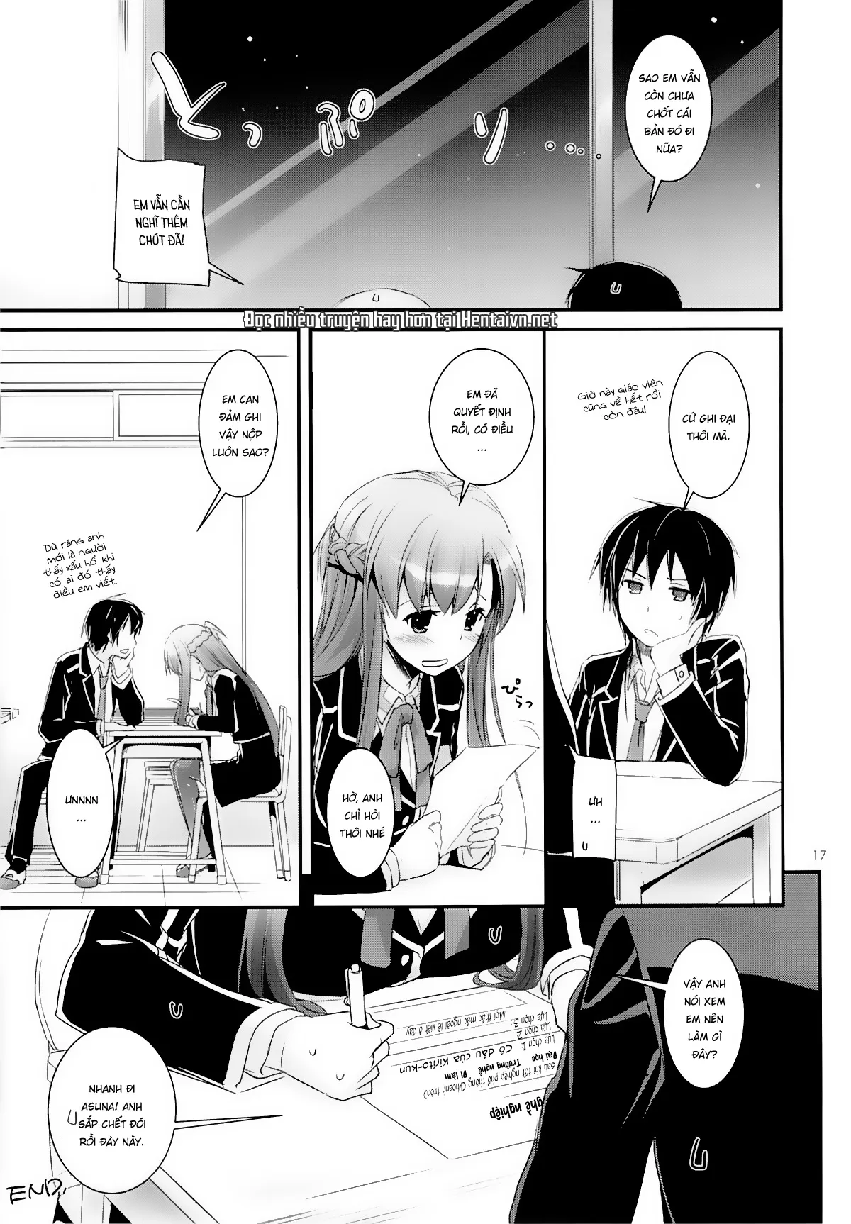 HentaiVN.net - Ảnh 17 - Nguyện vọng của Asuna (Sword Art Online) [D.L. action 74] - Chap 1