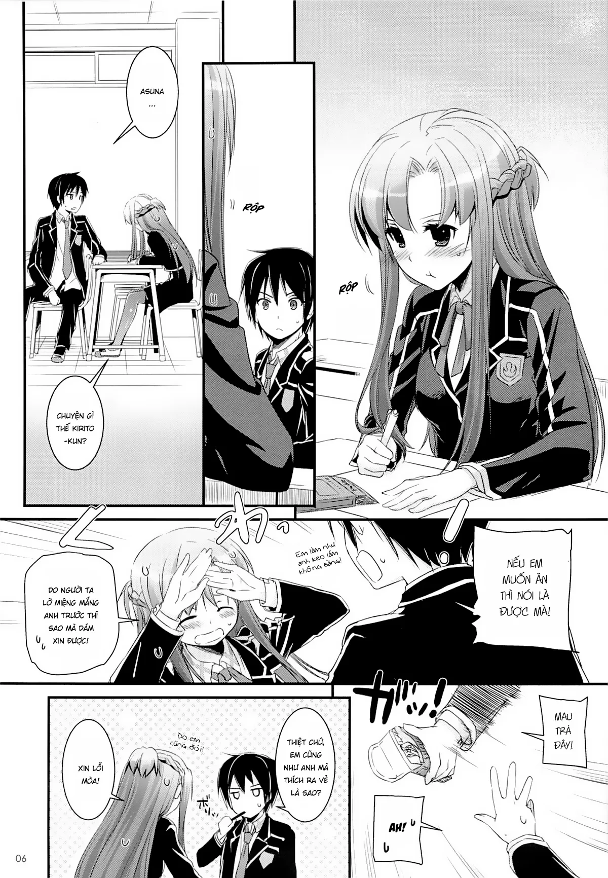 HentaiVN.net - Ảnh 6 - Nguyện vọng của Asuna (Sword Art Online) [D.L. action 74] - Chap 1