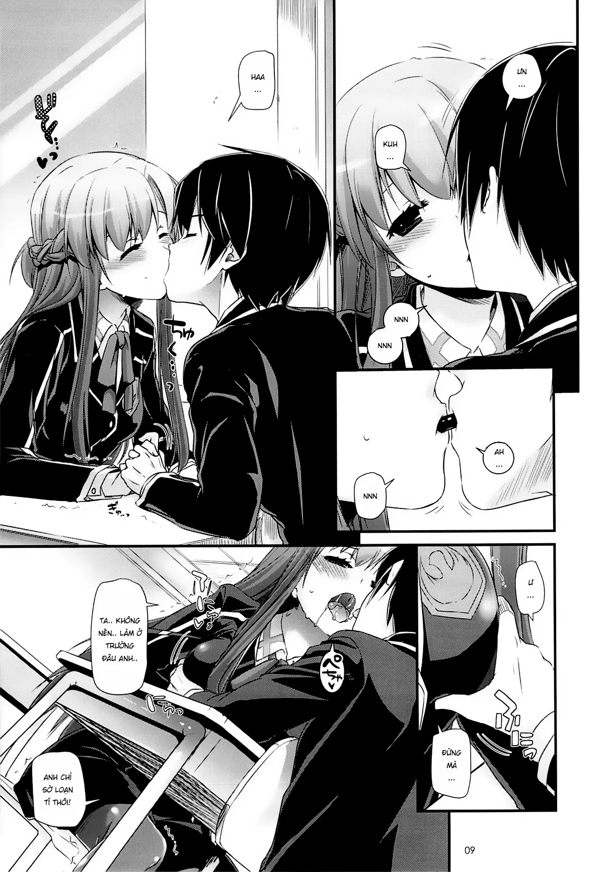 HentaiVN.net - Ảnh 9 - Nguyện vọng của Asuna (Sword Art Online) [D.L. action 74] - Chap 1