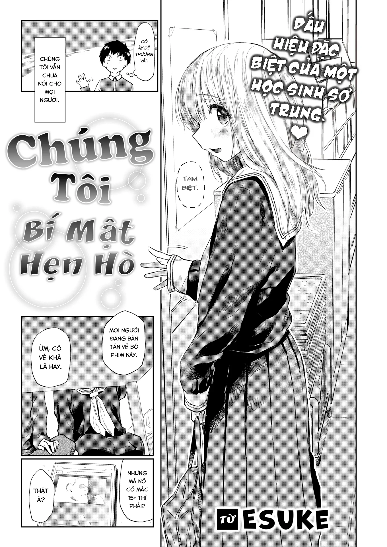 HentaiVN.net - Ảnh 3 - Chúng tôi bí mật hẹn hò! [We haven't told anyone that we're dating!] - Chap 1