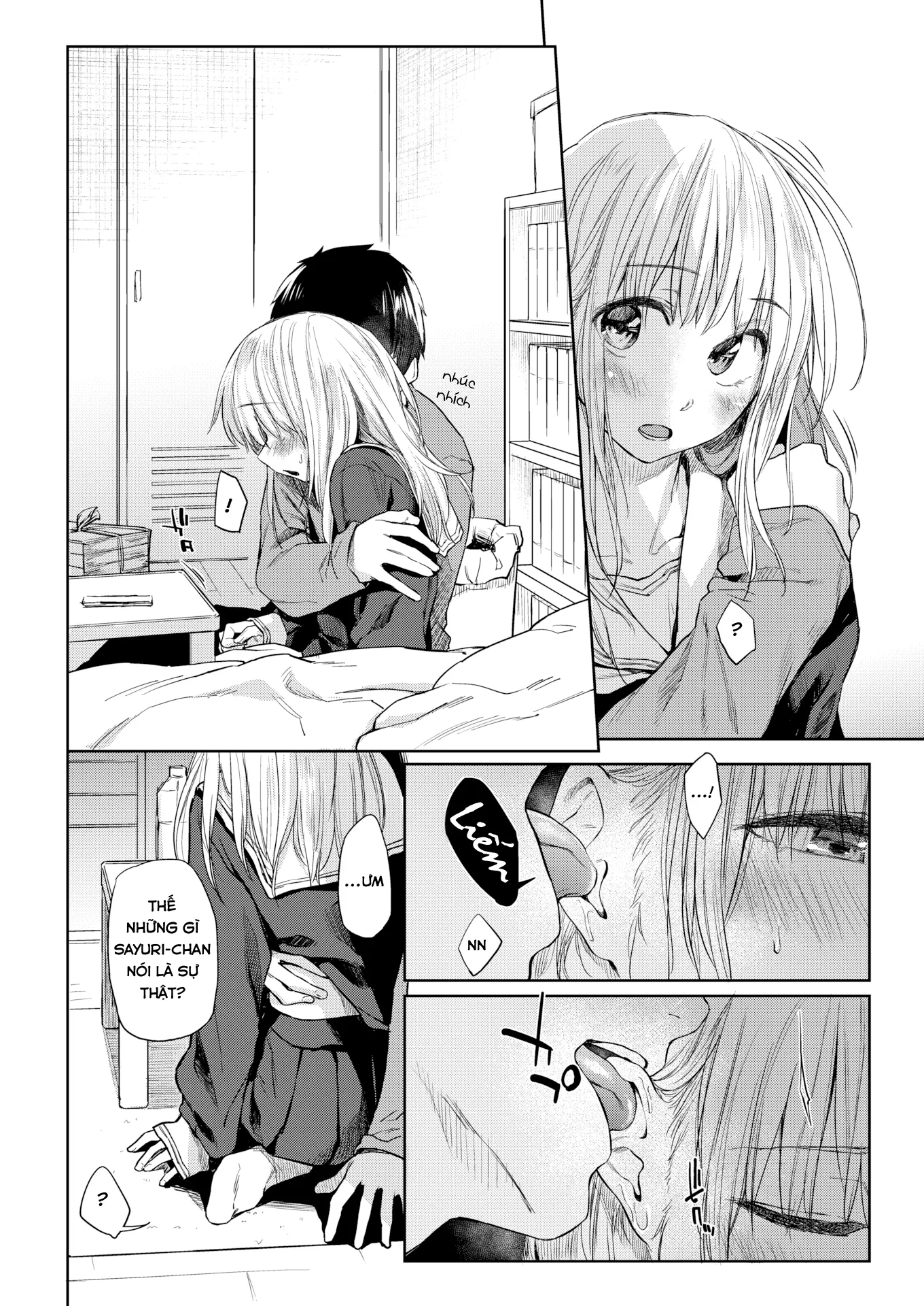 HentaiVN.net - Ảnh 6 - Chúng tôi bí mật hẹn hò! [We haven't told anyone that we're dating!] - Chap 1