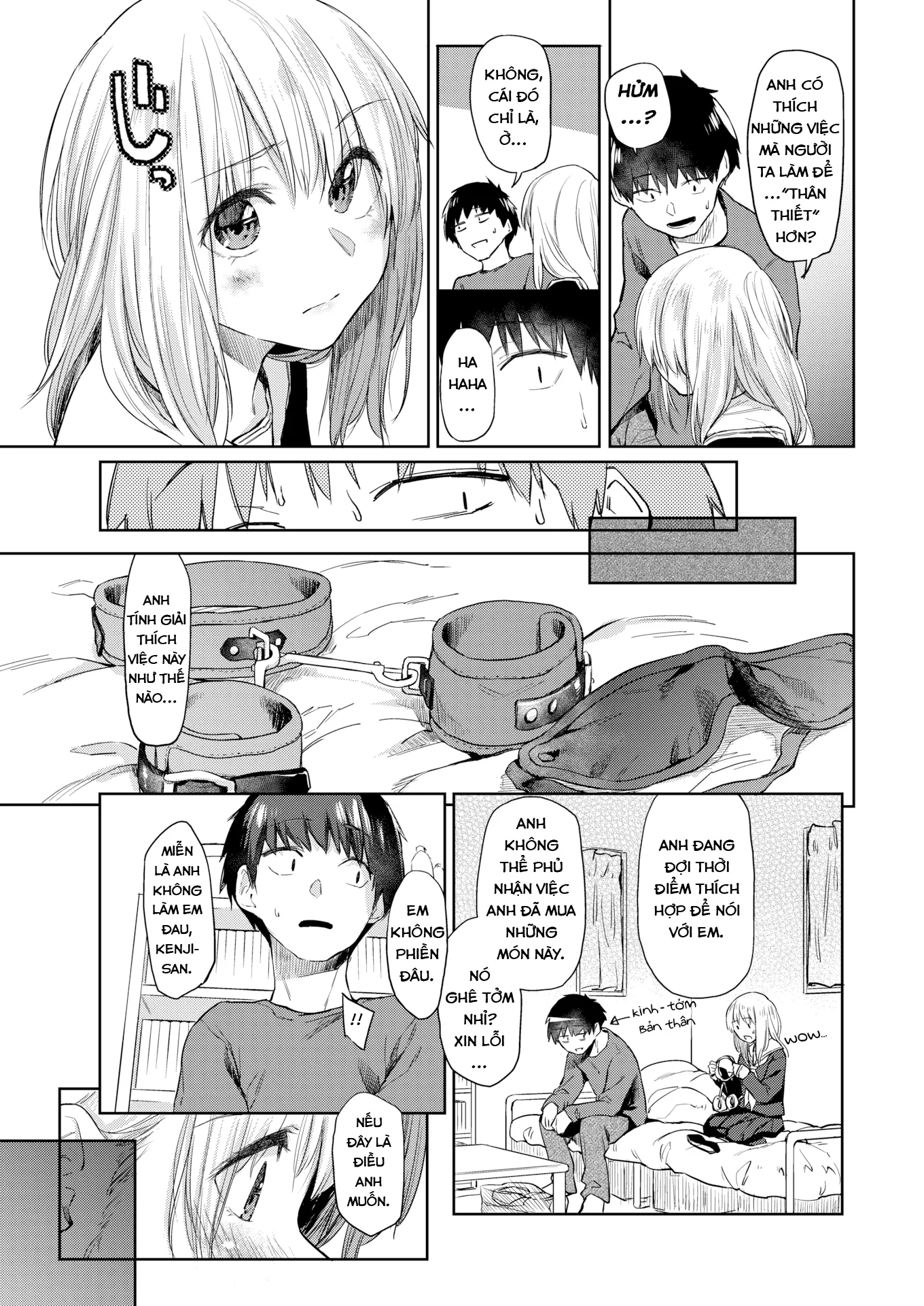 HentaiVN.net - Ảnh 7 - Chúng tôi bí mật hẹn hò! [We haven't told anyone that we're dating!] - Chap 1