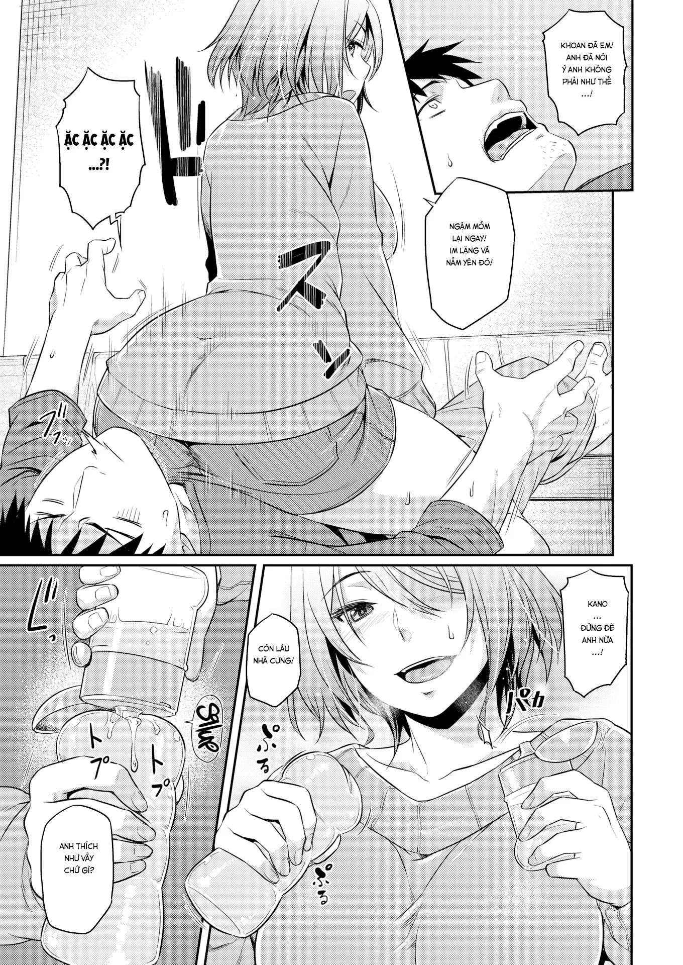 HentaiVN.net - Ảnh 5 - Biến Em Thành Đồ Chơi Tình Dục Của Anh! [Cock Sleeve Recommendation] - Chap 1