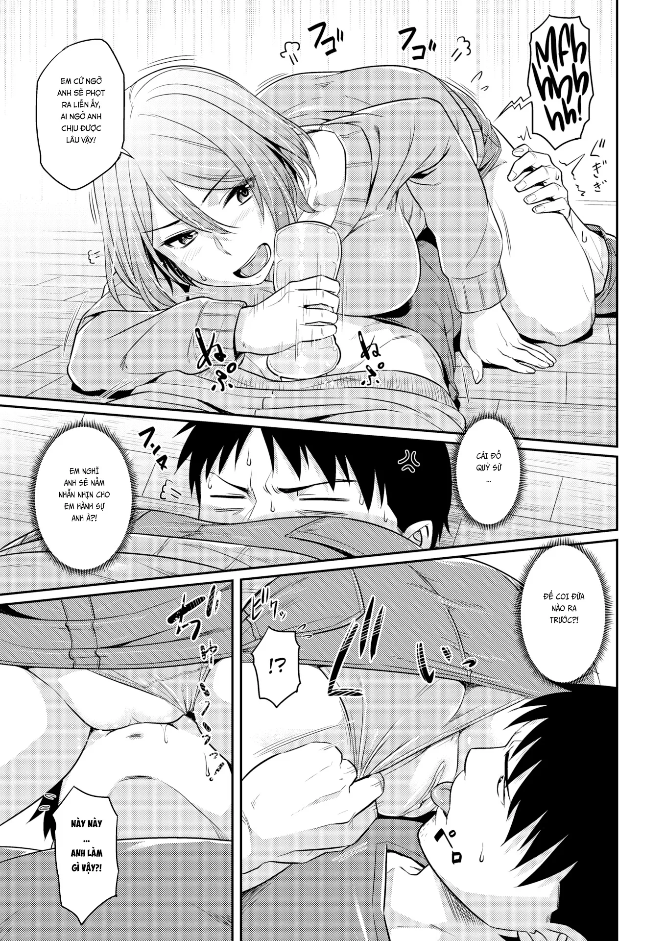 HentaiVN.net - Ảnh 9 - Biến Em Thành Đồ Chơi Tình Dục Của Anh! [Cock Sleeve Recommendation] - Chap 1