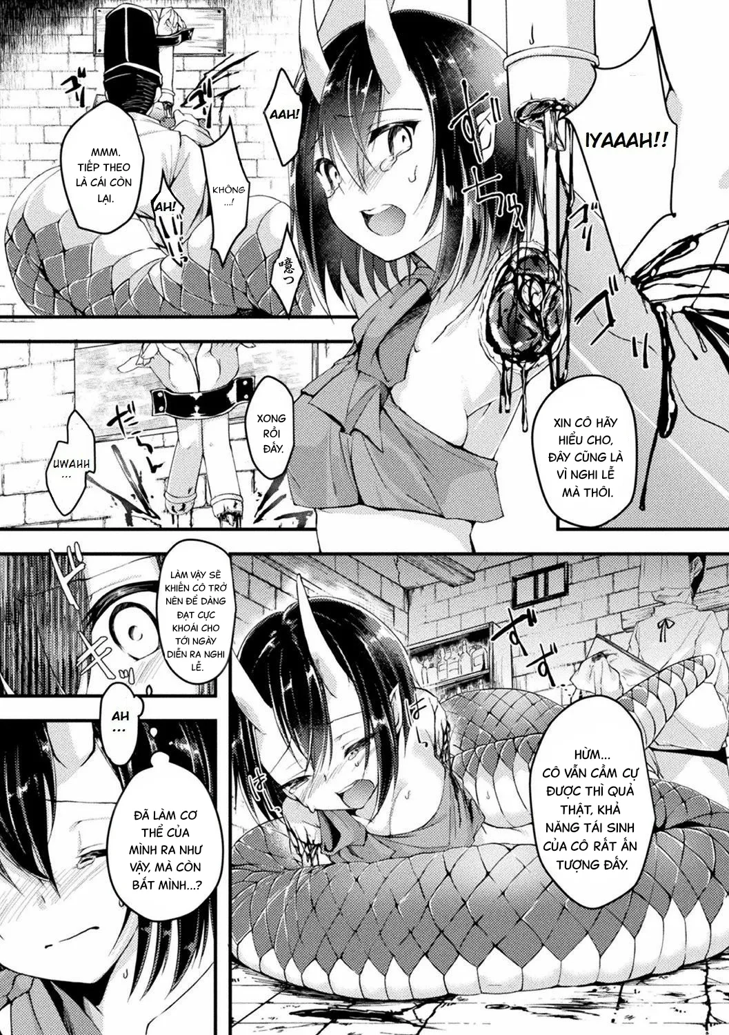 HentaiVN.net - Ảnh 11 - Nghi lễ Naga. [Hebigami-sama no Gishiki] - Chap 1