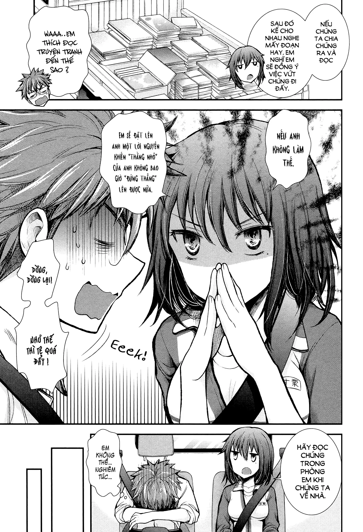 HentaiVN.net - Ảnh 6 - Henjo - Hen na Joshi Kousei Amaguri Chiko [変女〜変な女子高生 甘栗千子〜, Henjyo - Hen na Jyoshi Kousei Amaguri Senko] - Chap 15