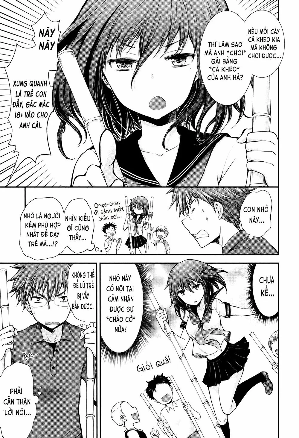 HentaiVN.net - Ảnh 10 - Henjo - Hen na Joshi Kousei Amaguri Chiko [変女〜変な女子高生 甘栗千子〜, Henjyo - Hen na Jyoshi Kousei Amaguri Senko] - Chap 21