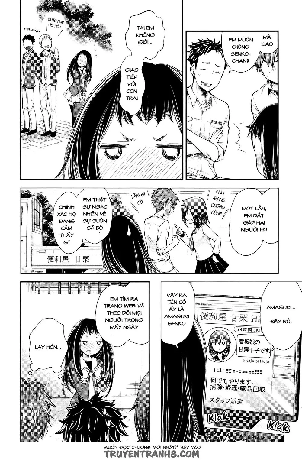 HentaiVN.net - Ảnh 17 - Henjo - Hen na Joshi Kousei Amaguri Chiko [変女〜変な女子高生 甘栗千子〜, Henjyo - Hen na Jyoshi Kousei Amaguri Senko] - Chap 24
