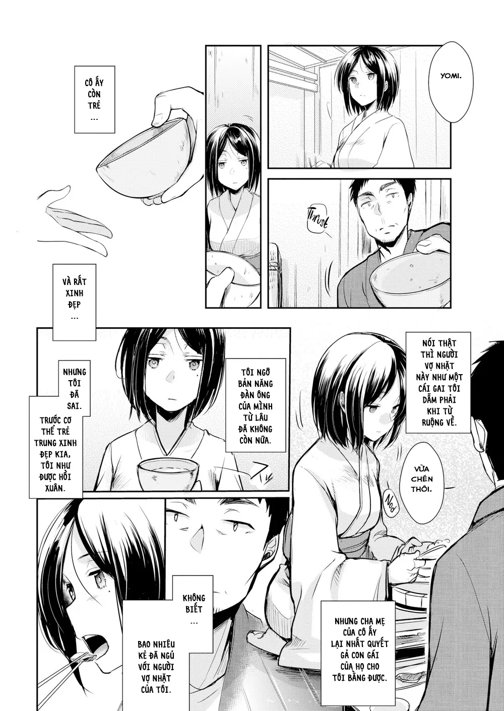 HentaiVN.net - Ảnh 3 - Một Người Vợ Nhặt [Cape Jasmine] - Chap 1