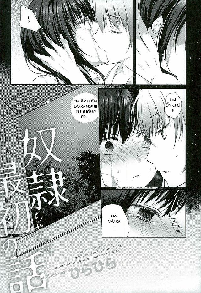 HentaiVN.net - Ảnh 5 - Dorei-chan to no Saisho no Hanashi (Dorei to no Seikatsu -Teaching Feeling-) [奴隷ちゃんとの最初の話 (奴隷との生活 -Teaching Feeling-)] - Chap 1