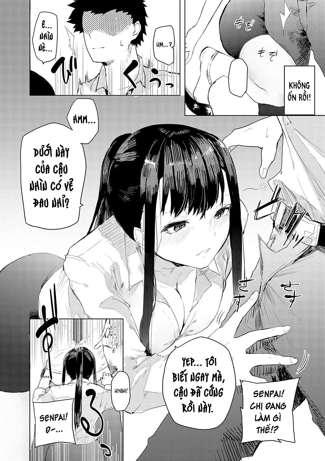 HentaiVN.net - Ảnh 7 - Chị có thể uống, nhưng mà... [Sake wa Non Demo... ; You Can Drink, But...] - Chap 1