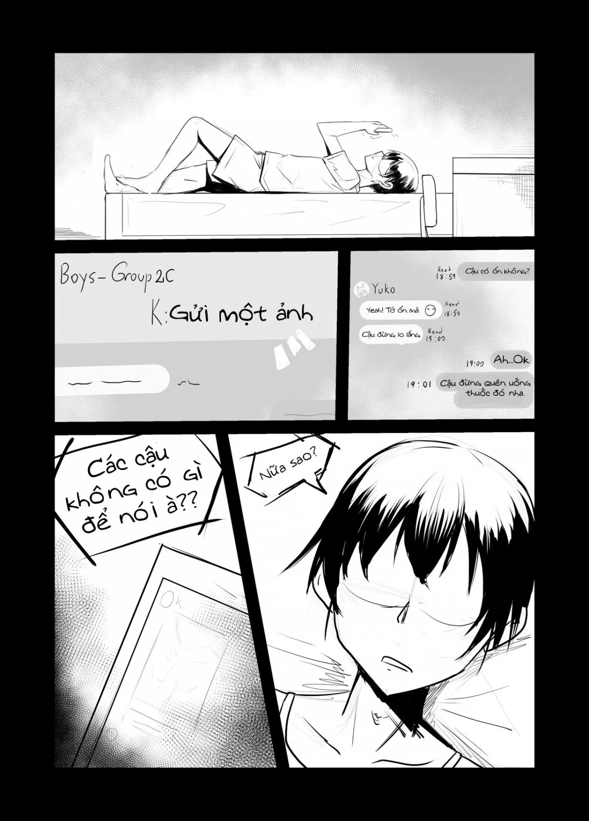 HentaiVN.net - Ảnh 14 - Câu chuyện về NTR [Short NTR Doujin] - Chap 1