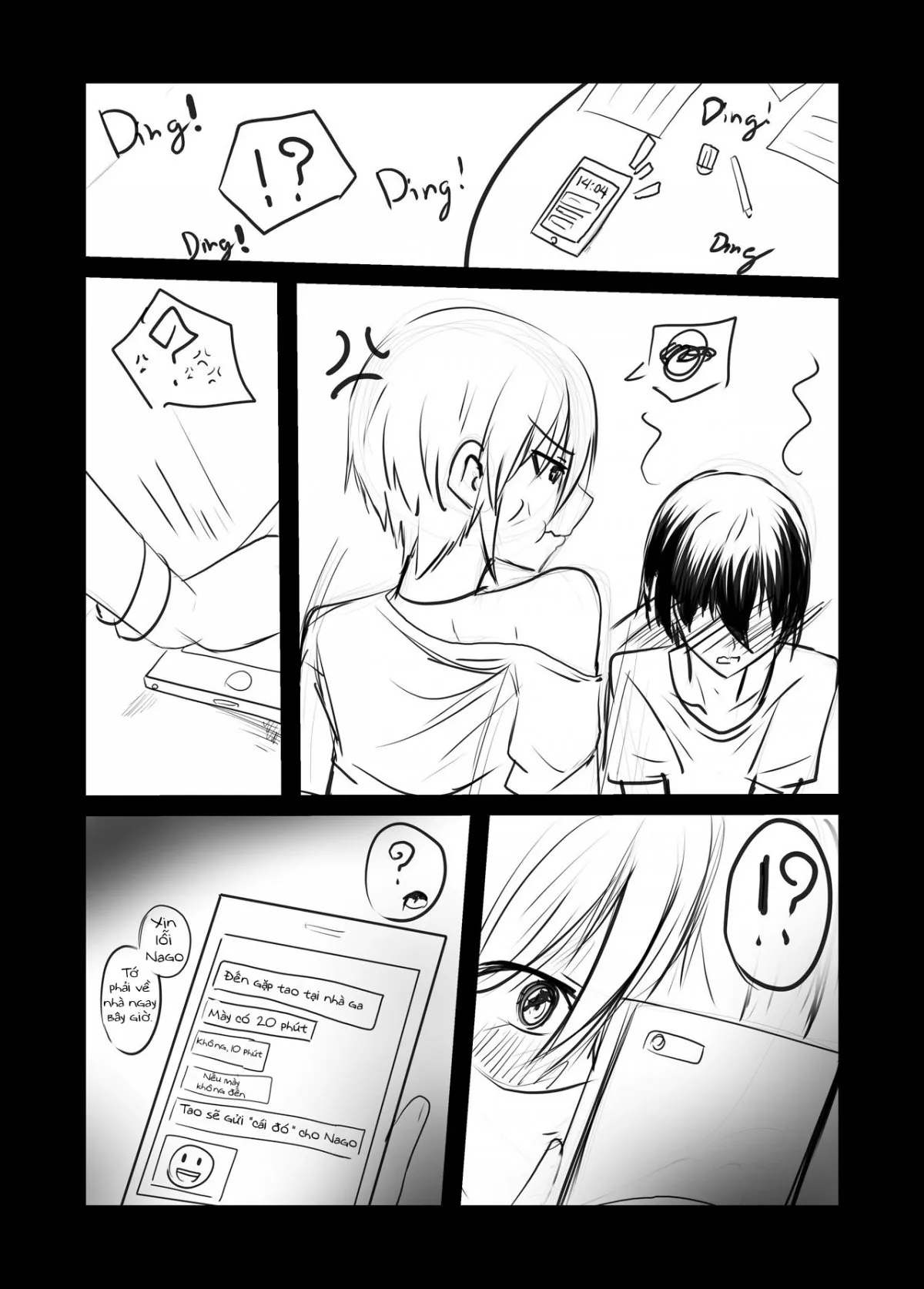 HentaiVN.net - Ảnh 23 - Câu chuyện về NTR [Short NTR Doujin] - Chap 1