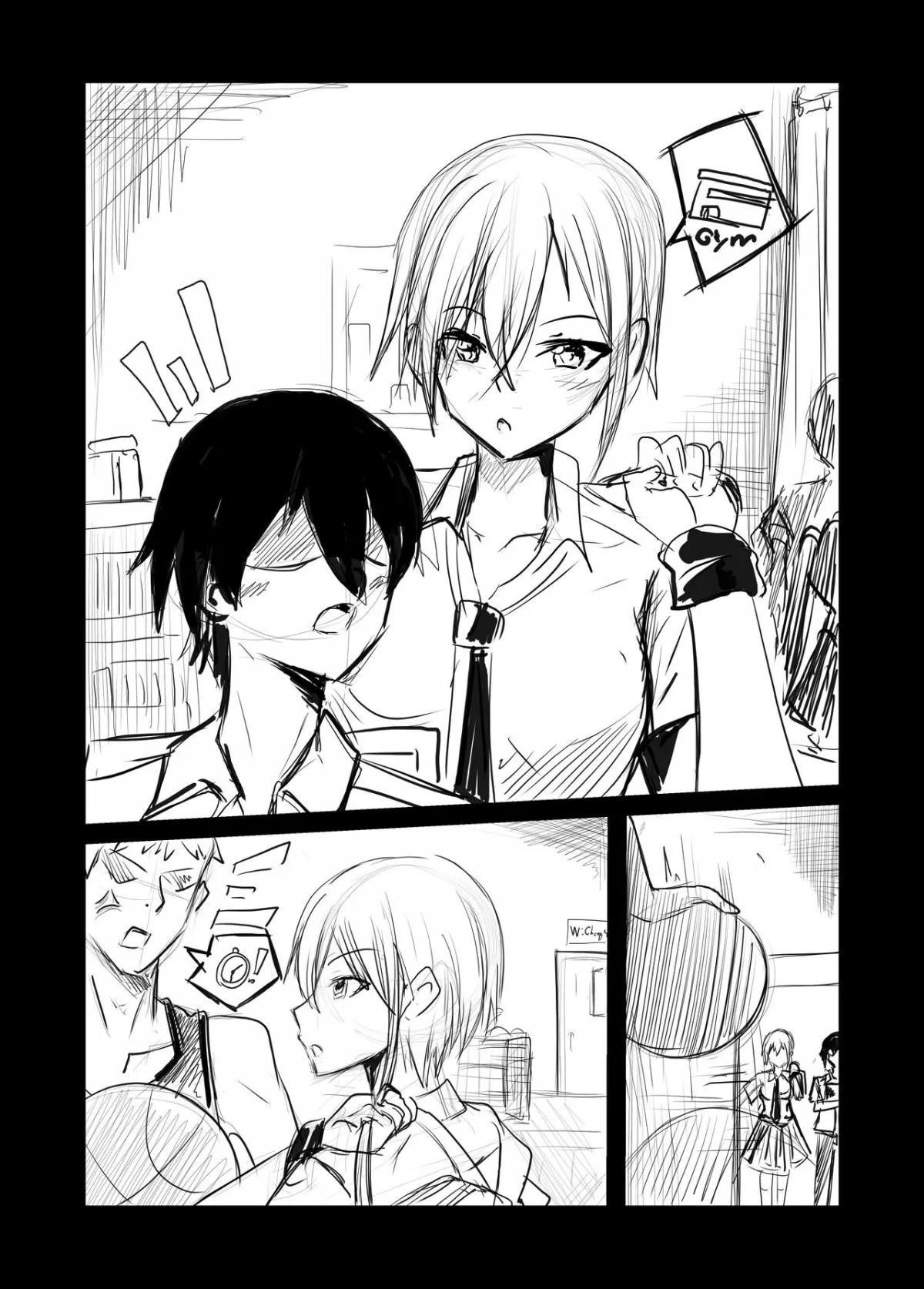 HentaiVN.net - Ảnh 3 - Câu chuyện về NTR [Short NTR Doujin] - Chap 1
