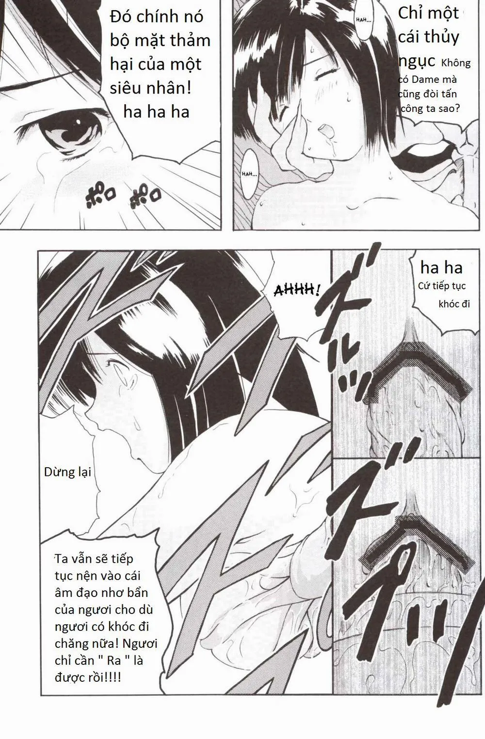 HentaiVN.net - Ảnh 15 - Bishoujo Senshi Gensou Harikenburou Aoi Chijoku (Power Rangers) - Chap 1