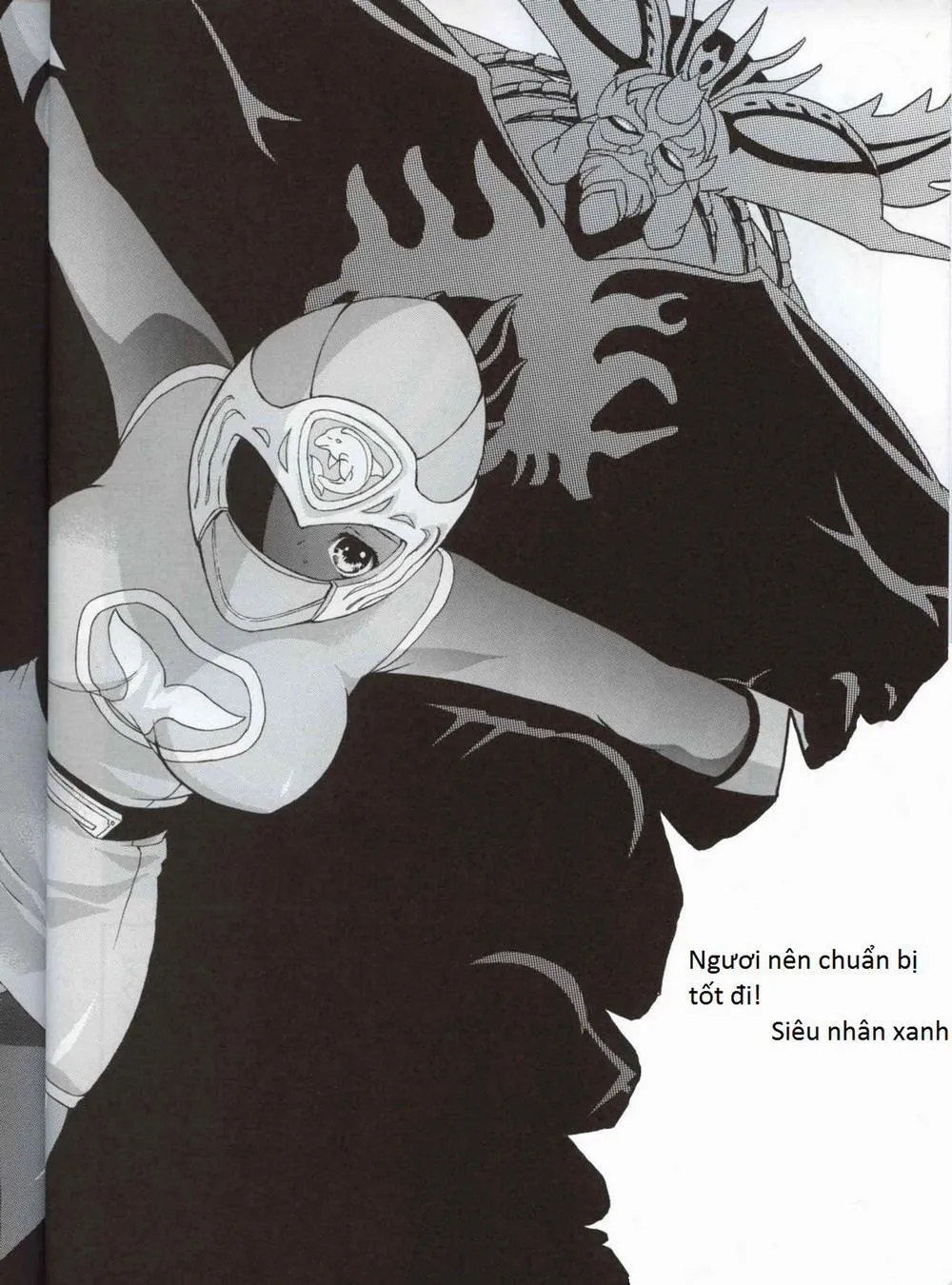 HentaiVN.net - Ảnh 4 - Bishoujo Senshi Gensou Harikenburou Aoi Chijoku (Power Rangers) - Chap 1