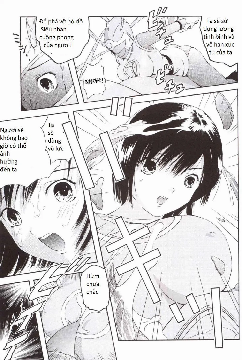 HentaiVN.net - Ảnh 7 - Bishoujo Senshi Gensou Harikenburou Aoi Chijoku (Power Rangers) - Chap 1