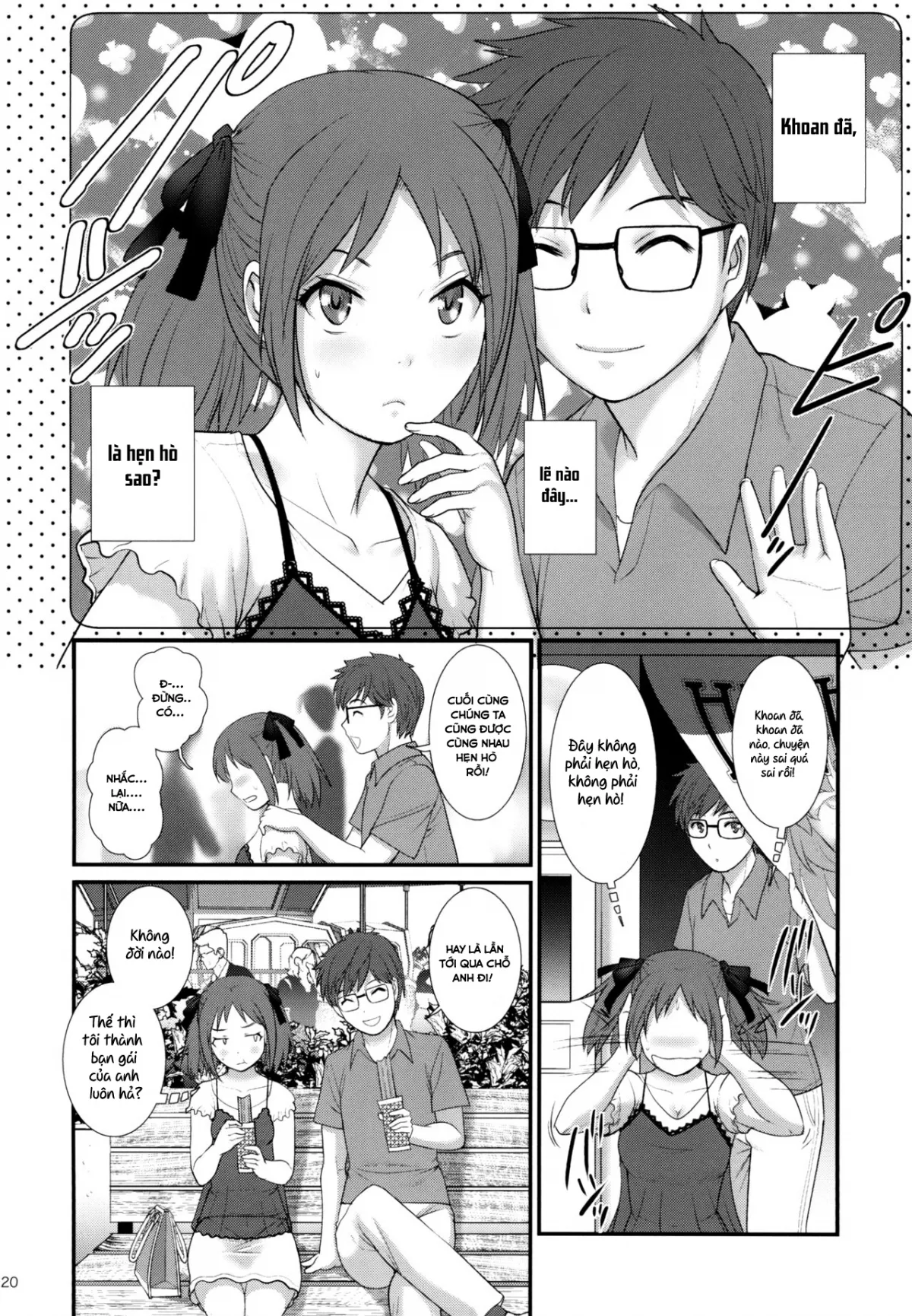 HentaiVN.net - Ảnh 20 - Nhật kí thay đổi của cô nàng xấu xí [Jimiko Diary] - Chap 1