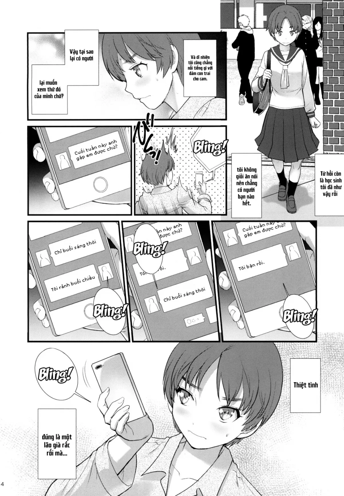 HentaiVN.net - Ảnh 4 - Nhật kí thay đổi của cô nàng xấu xí [Jimiko Diary] - Chap 1