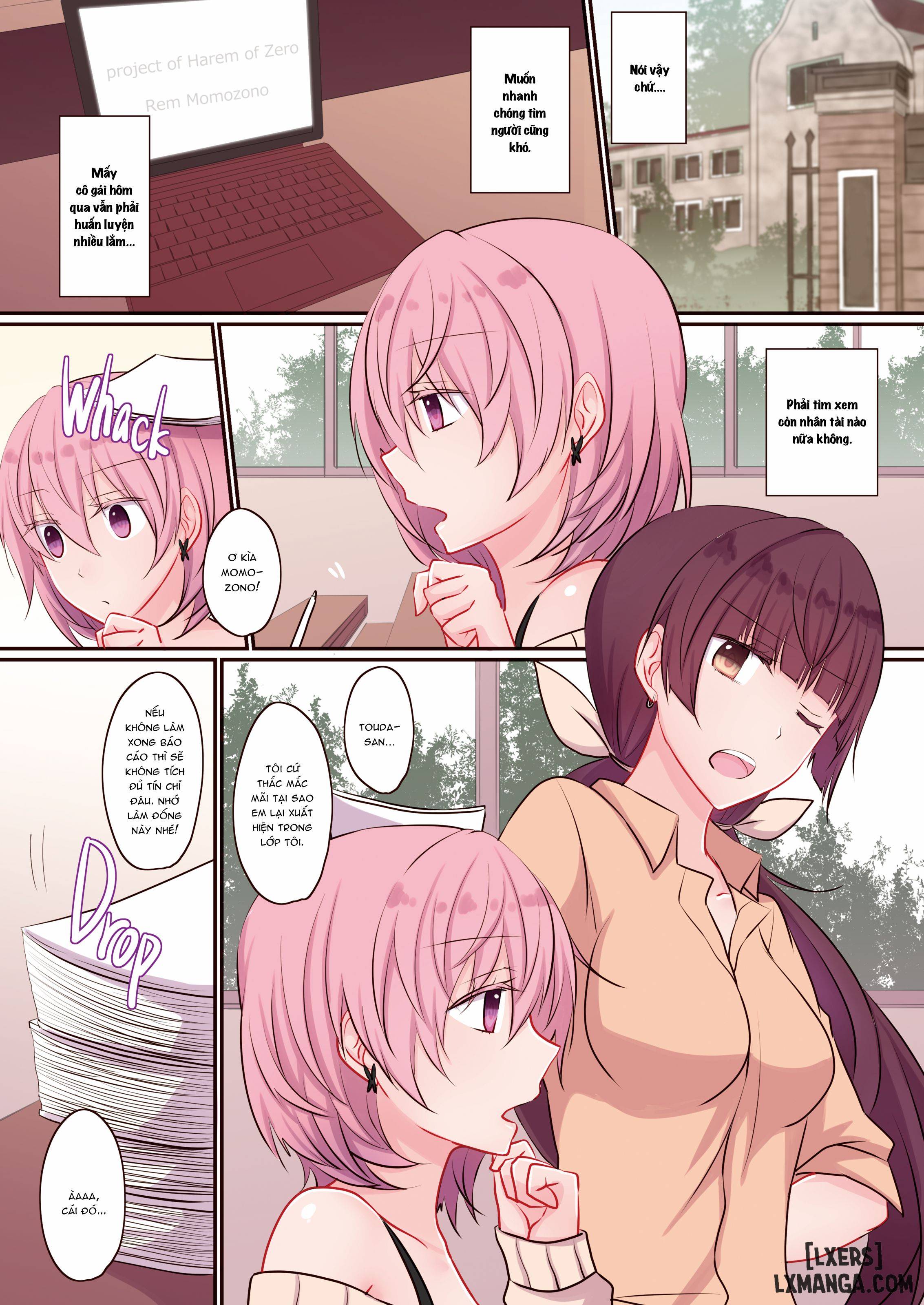 HentaiVN.net - Ảnh 3 - Harem of Zero - Chap 1
