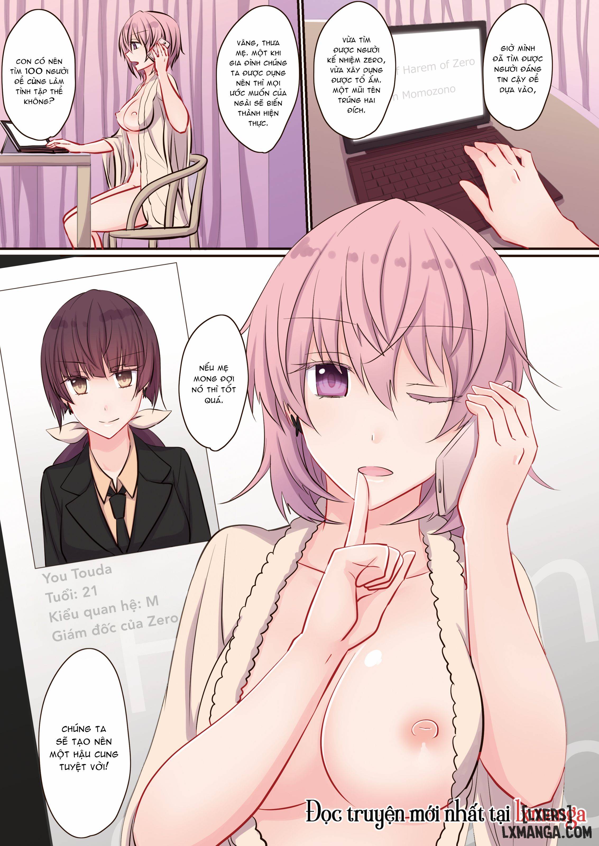 HentaiVN.net - Ảnh 6 - Harem of Zero - Chap 1