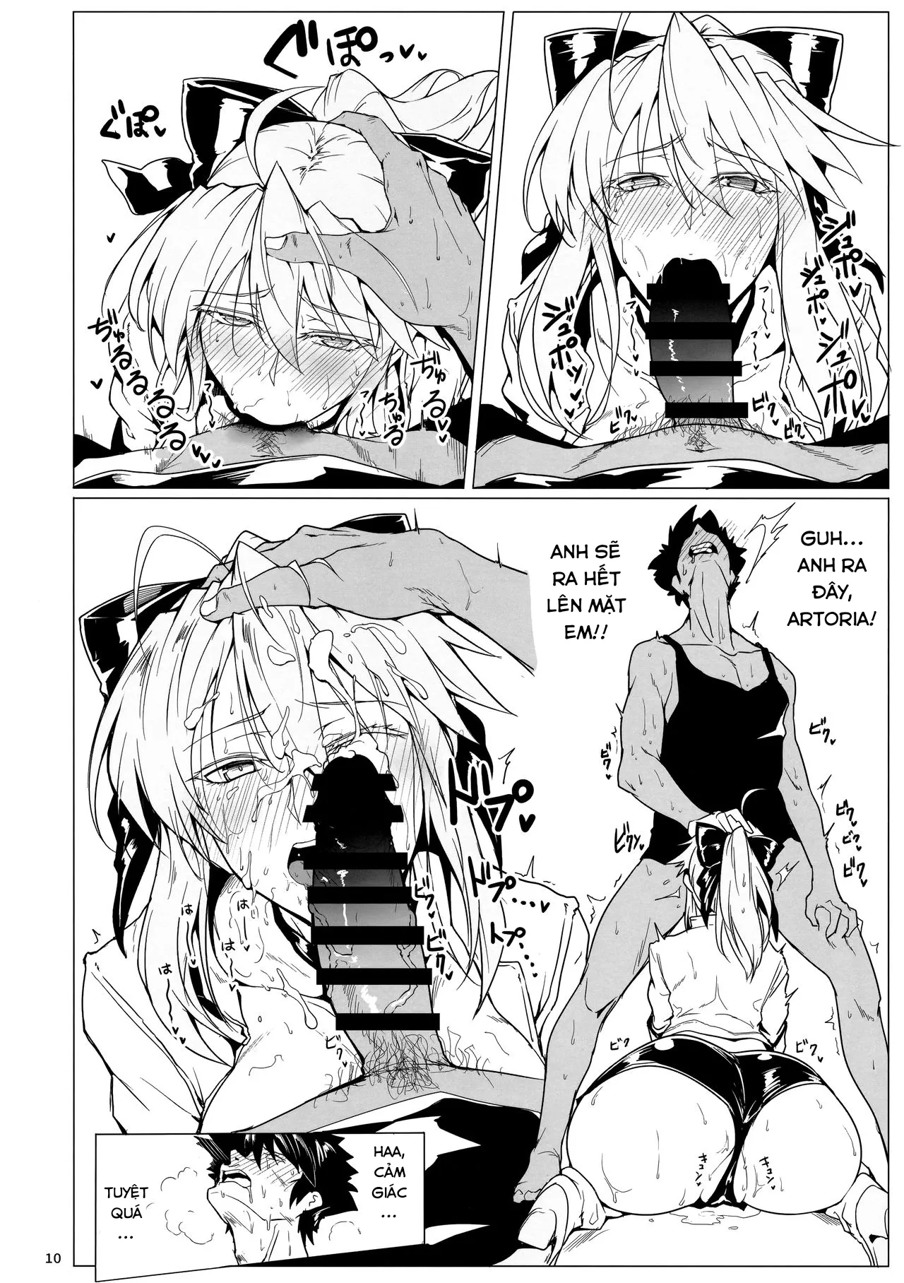 HentaiVN.net - Ảnh 10 - Ore no Kishiou ga Konna ni Race Queen na Wake ga Nai [俺の騎士王がこんなにレースクイーンなわけがない] - Chap 1