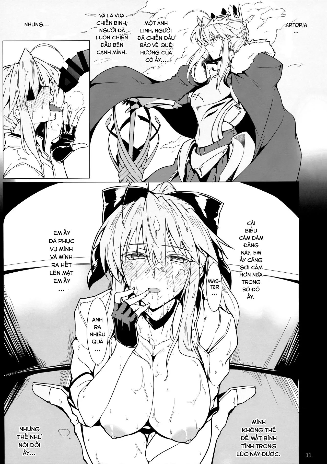 HentaiVN.net - Ảnh 11 - Ore no Kishiou ga Konna ni Race Queen na Wake ga Nai [俺の騎士王がこんなにレースクイーンなわけがない] - Chap 1