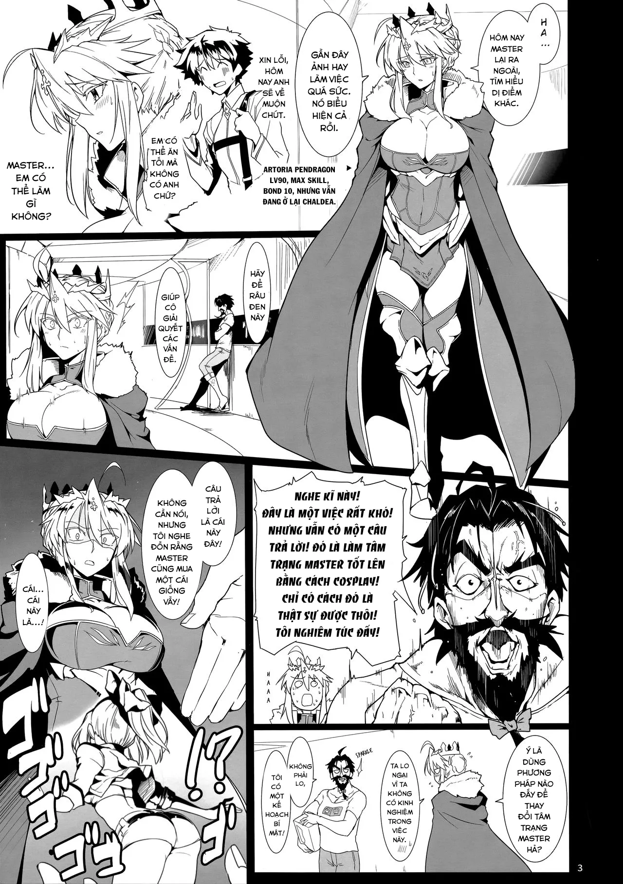 HentaiVN.net - Ảnh 3 - Ore no Kishiou ga Konna ni Race Queen na Wake ga Nai [俺の騎士王がこんなにレースクイーンなわけがない] - Chap 1