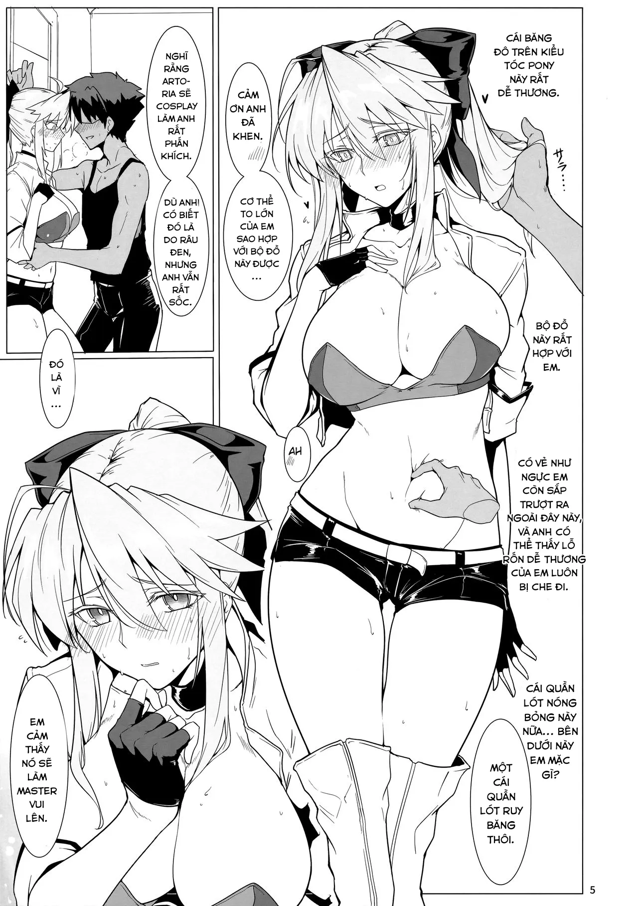 HentaiVN.net - Ảnh 5 - Ore no Kishiou ga Konna ni Race Queen na Wake ga Nai [俺の騎士王がこんなにレースクイーンなわけがない] - Chap 1