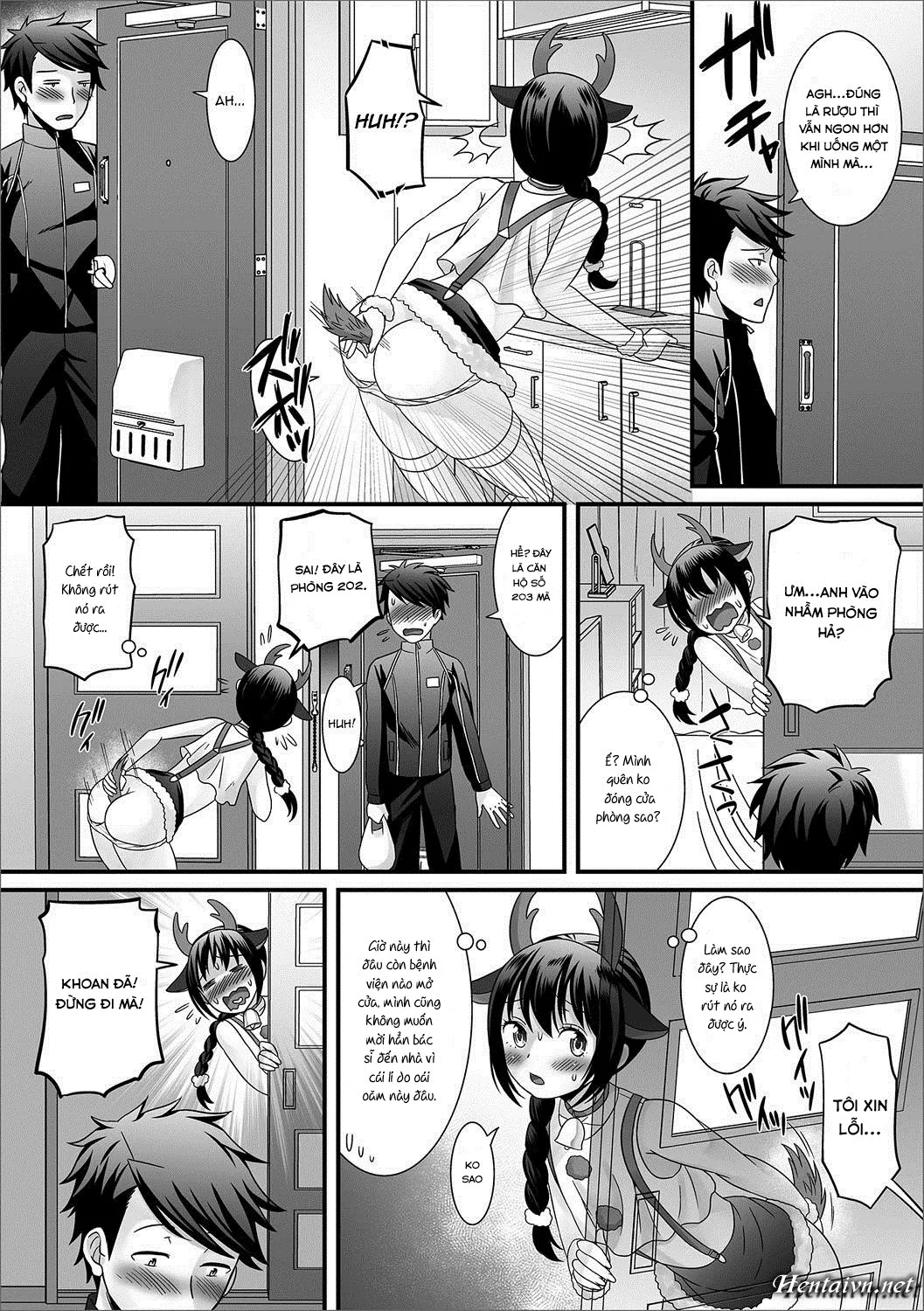 HentaiVN.net - Ảnh 3 - Christmas no Kemono (Gekkan Web Otoko no Ko-llection! S Vol. 20) [Christmas Beast] - Chap 1