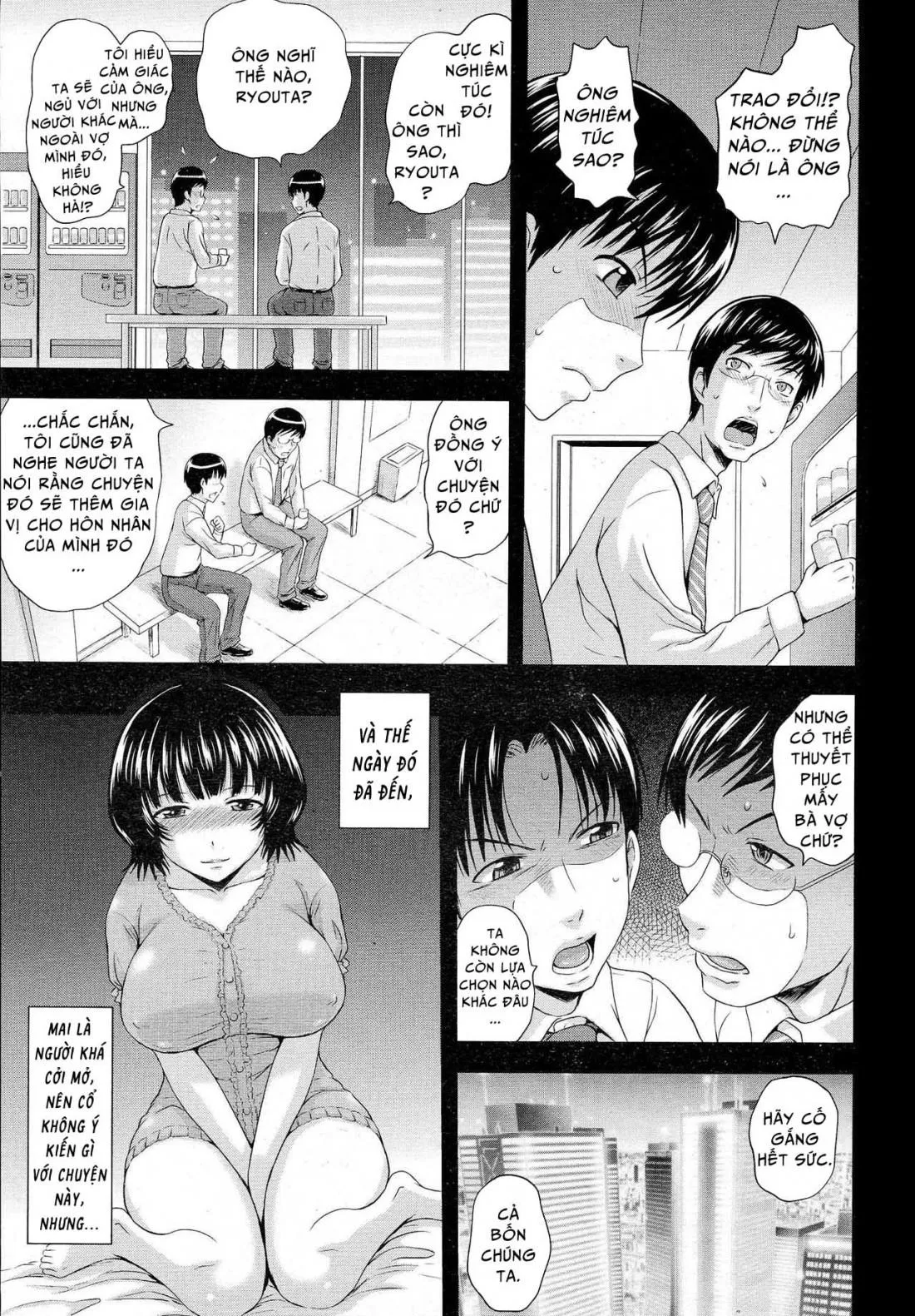 HentaiVN.net - Ảnh 3 - Bouquet Swapping [Nurebana Swapping] - Chap 1