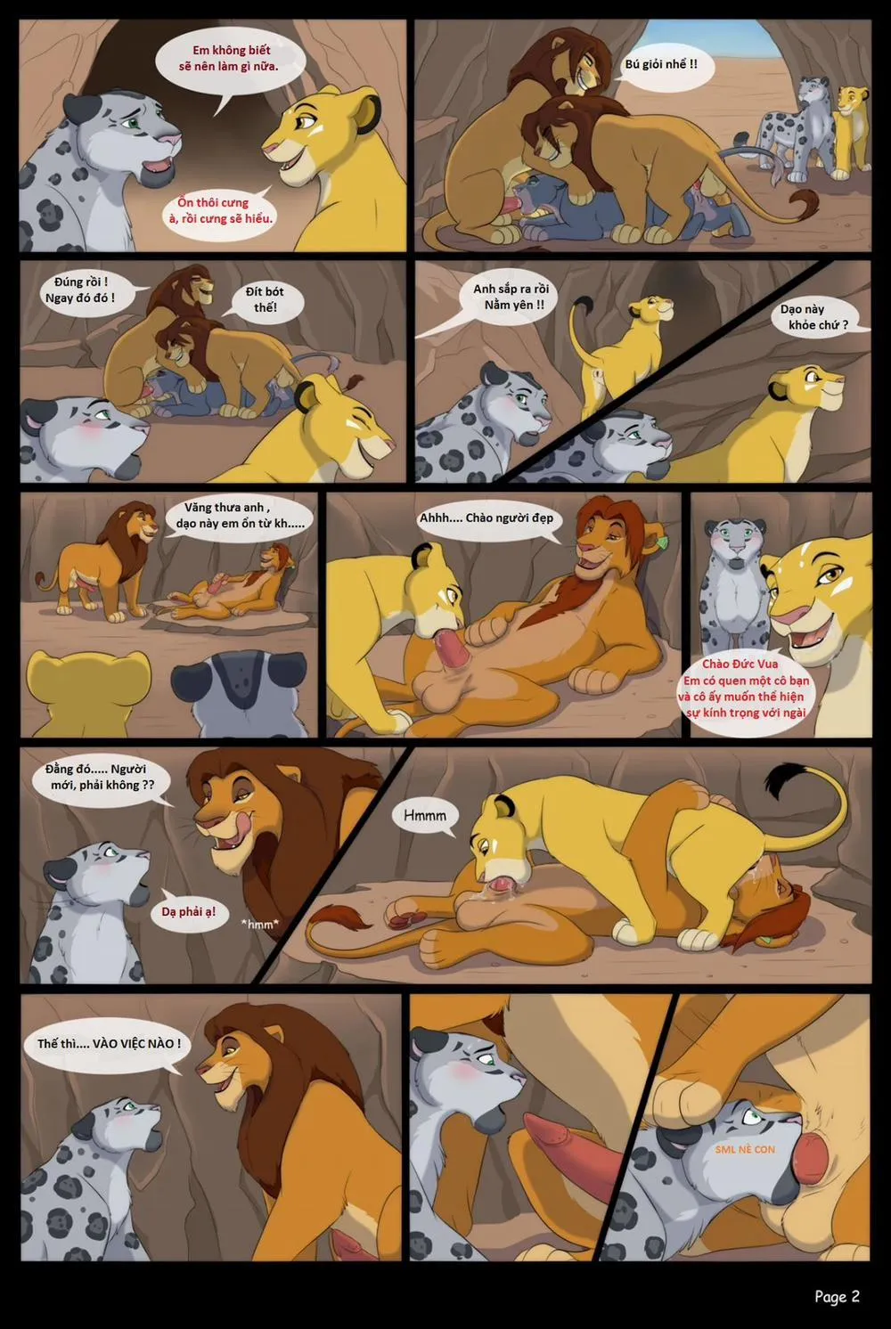 HentaiVN.net - Ảnh 3 - Simba Vua Sư Tử - Chap 1