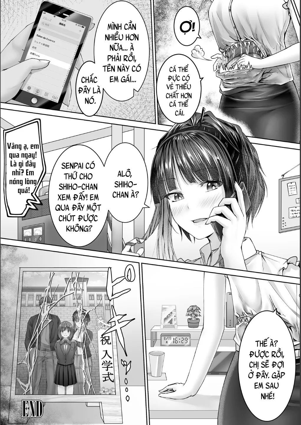 HentaiVN.net - Ảnh 14 - Kẻ Ăn Thịt Người [Maneater] - Chap 1