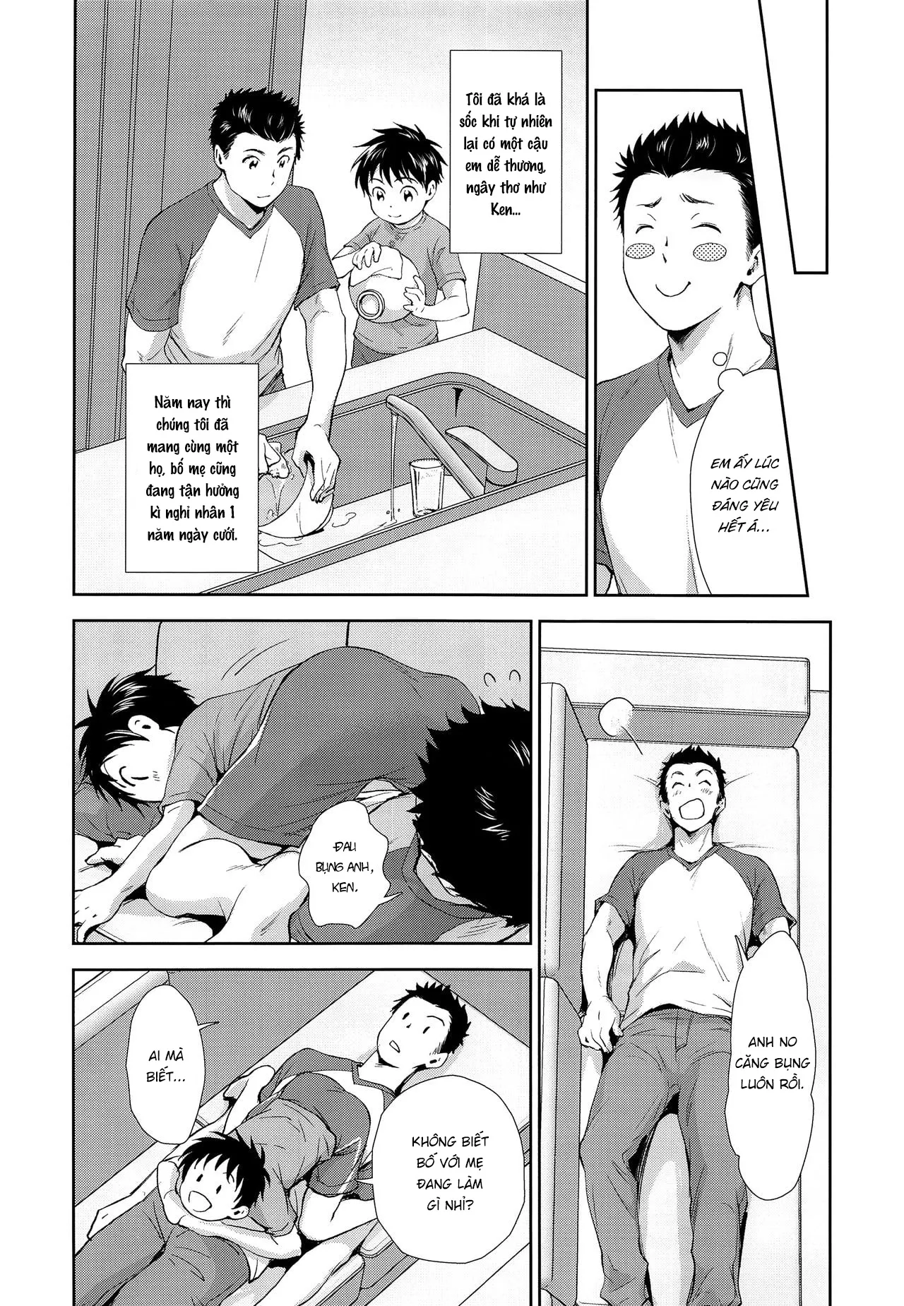 HentaiVN.net - Ảnh 10 - Kekkon Kinenbi no Sugoshikata [婚記念日のすごしかた] - Chap 1