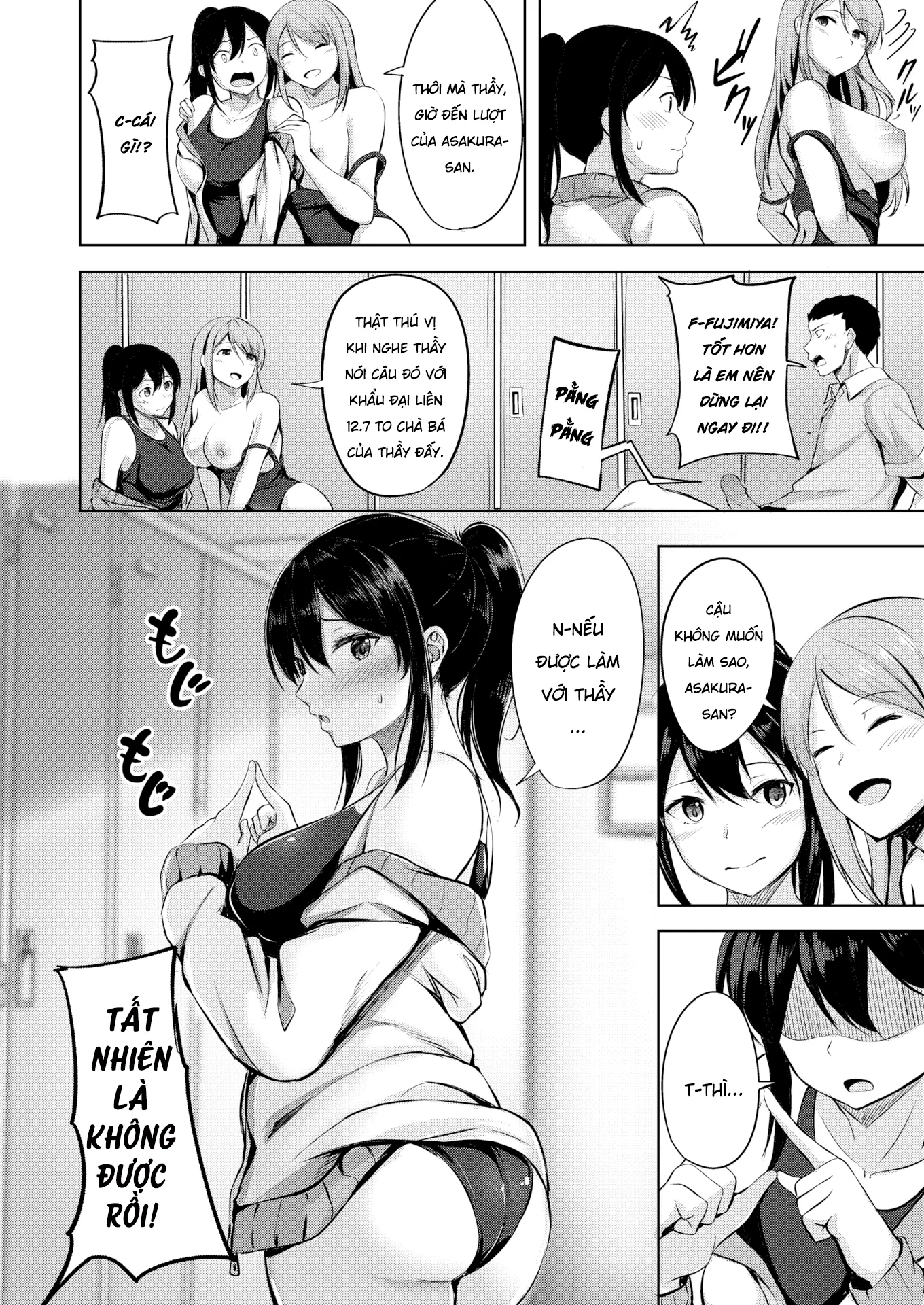 HentaiVN.net - Ảnh 11 - Đụ thư thái hai em học sinh lớp bơi lội. - Chap 1