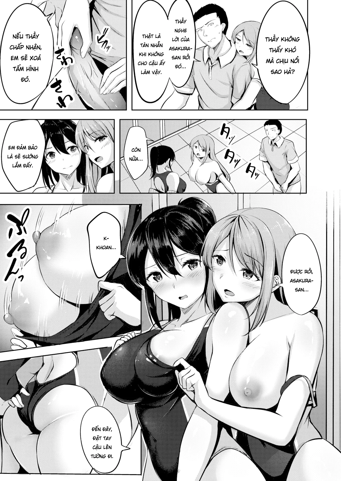 HentaiVN.net - Ảnh 12 - Đụ thư thái hai em học sinh lớp bơi lội. - Chap 1