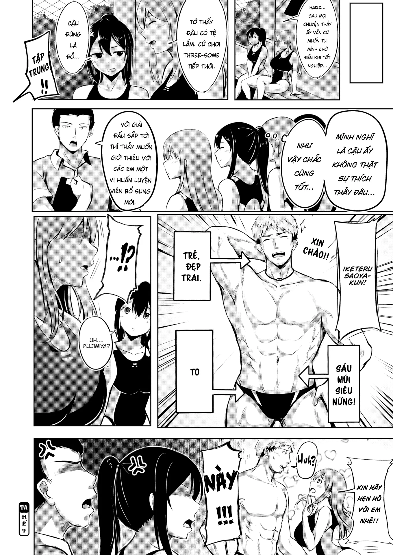 HentaiVN.net - Ảnh 23 - Đụ thư thái hai em học sinh lớp bơi lội. - Chap 1