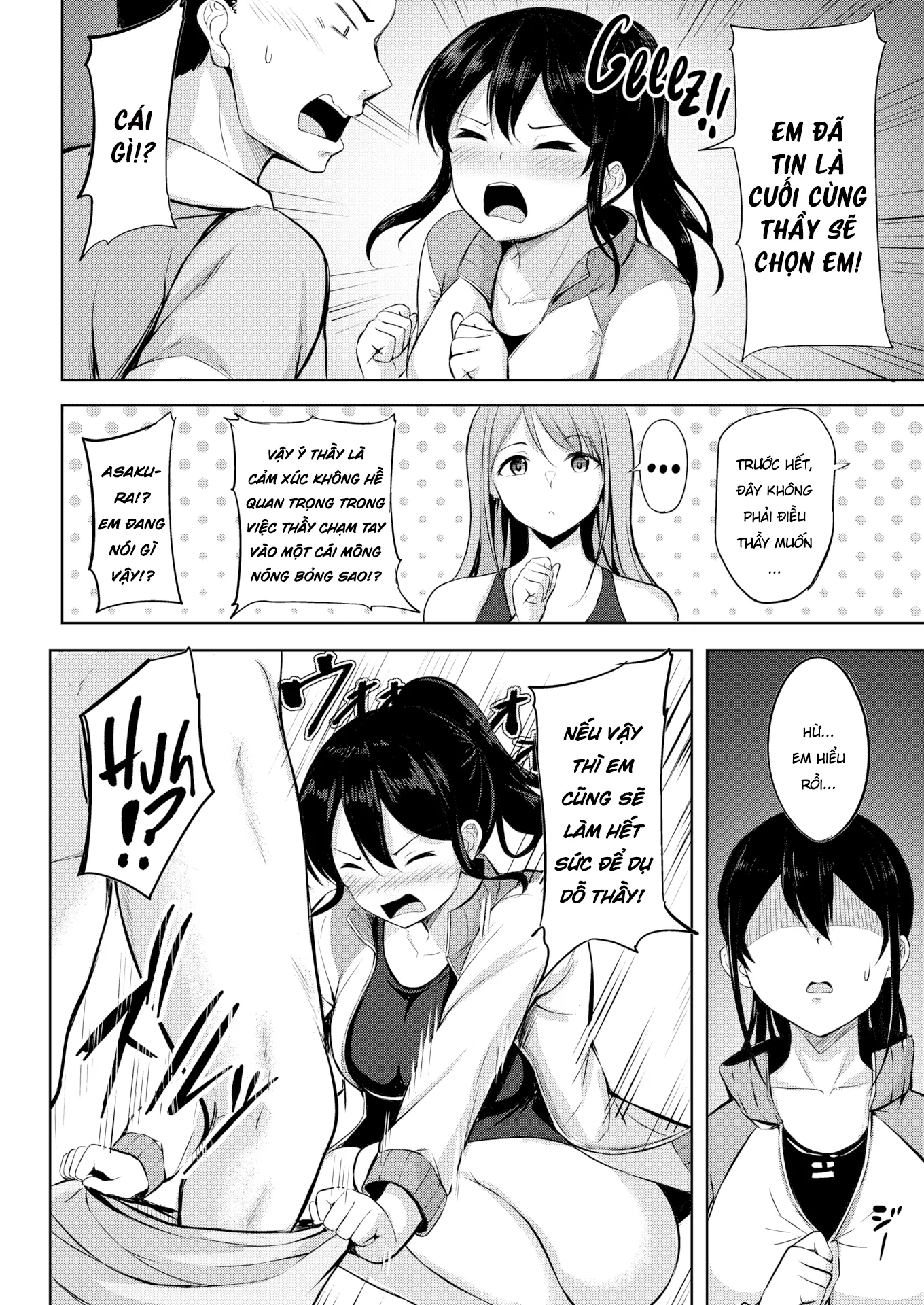 HentaiVN.net - Ảnh 7 - Đụ thư thái hai em học sinh lớp bơi lội. - Chap 1