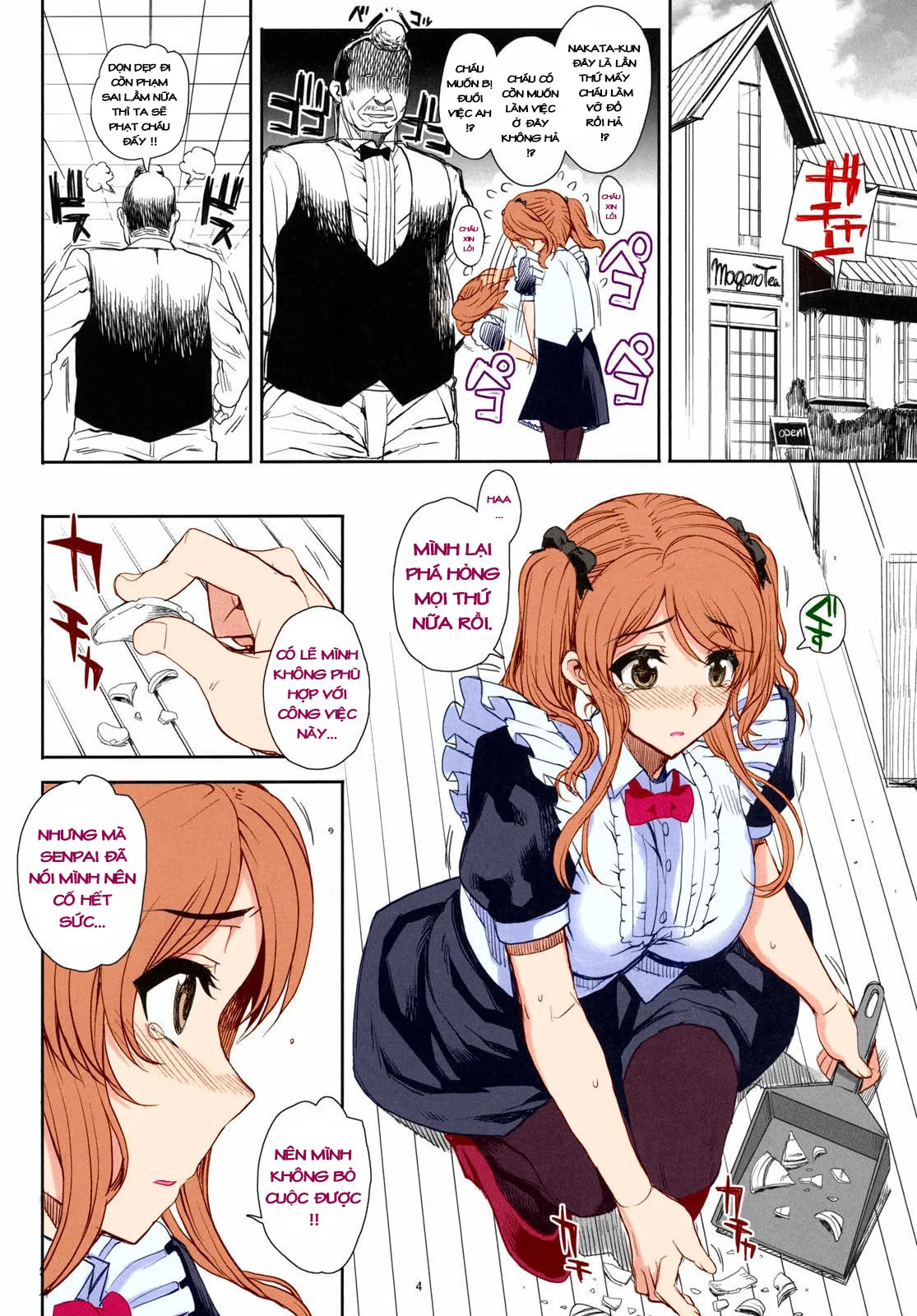 HentaiVN.net - Ảnh 5 - Kayumidome 6 houme - Pre...ion 06 - Zenpen - Chap 1
